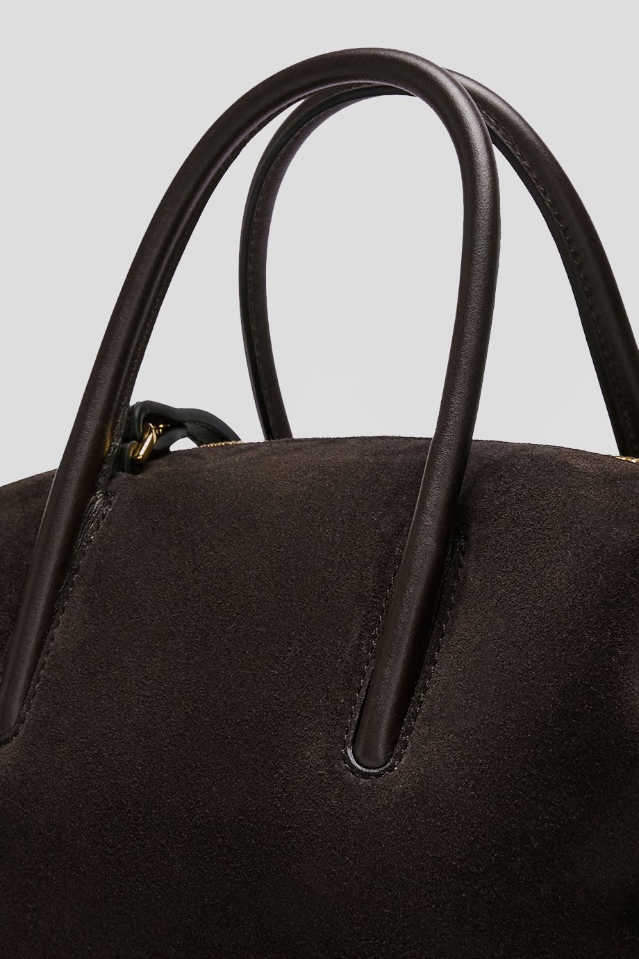 DeMellier｜SMALL STOCKHOLM 麂皮保齡球斜背包