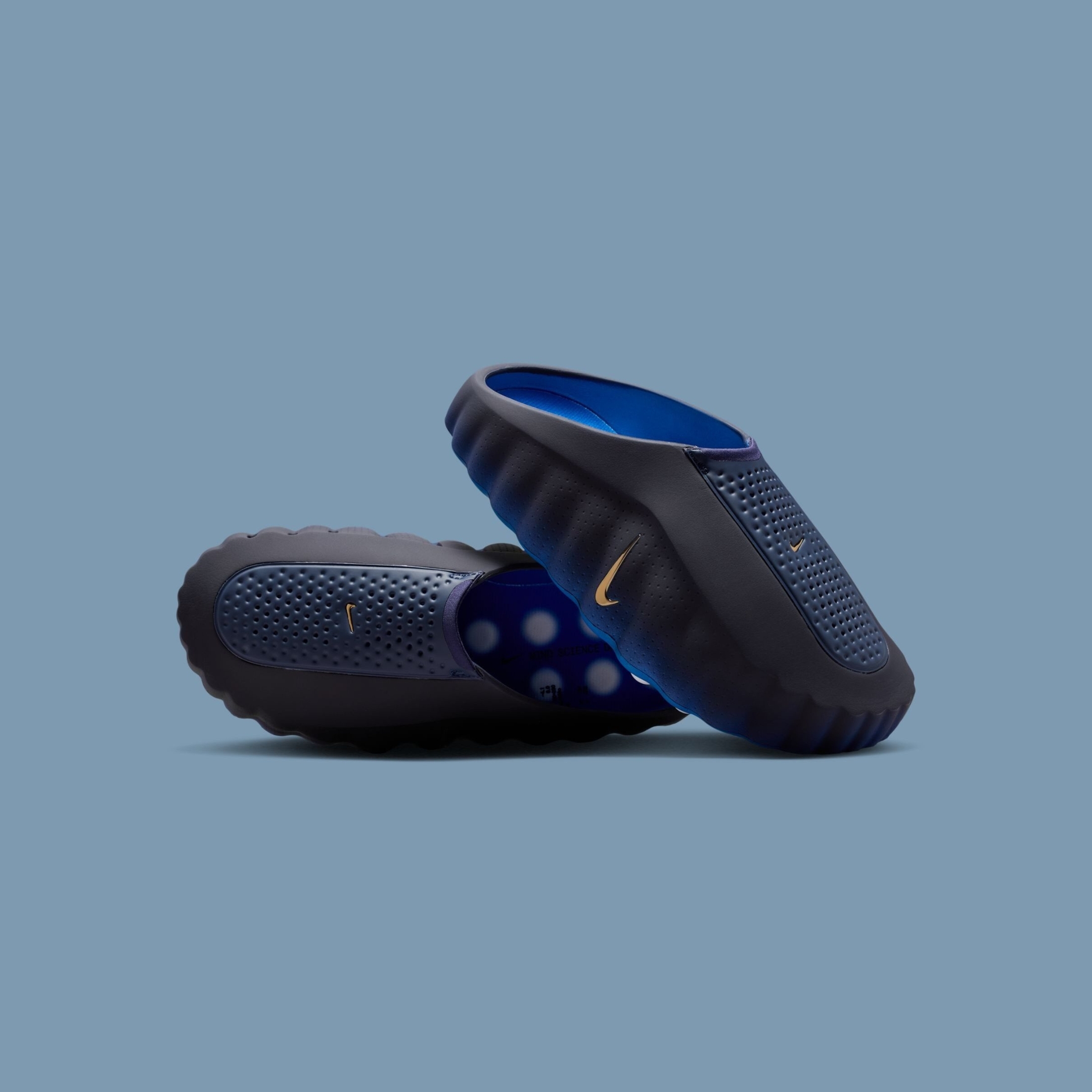 NICEDAY 代購 Nike Mind 001 Slide 藍 深藍 閃電藍 海軍藍 漸層 按摩 拖鞋