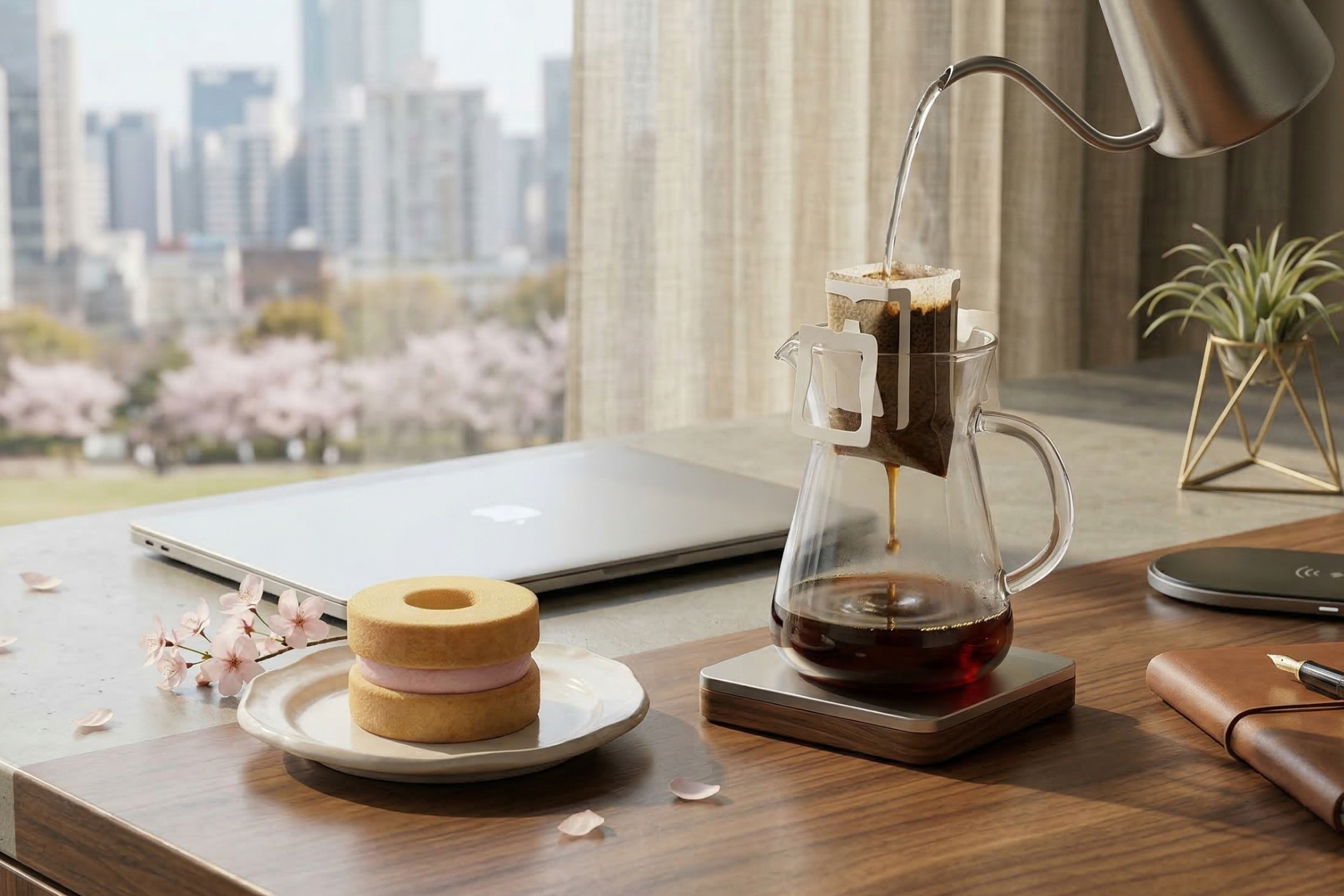 要成就一場完美的微旅行，甜點的選擇至關重要。它必須方便食用、不掉屑（保護你的鍵盤），同時還要擁有讓人一口驚豔的實力。kafeD 經典的德式年輪「厚夾心」，正是為此而生。