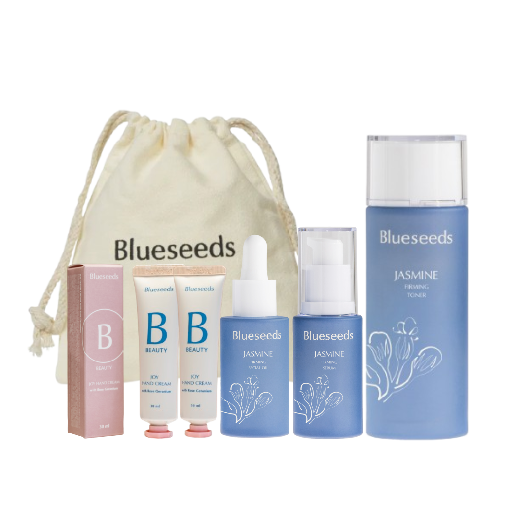 【贈購物金300】療癒媽咪茉莉緊緻保養護手禮五件套組(活膚液100ml+精華液30ml+精油露30ml+護手霜*2)