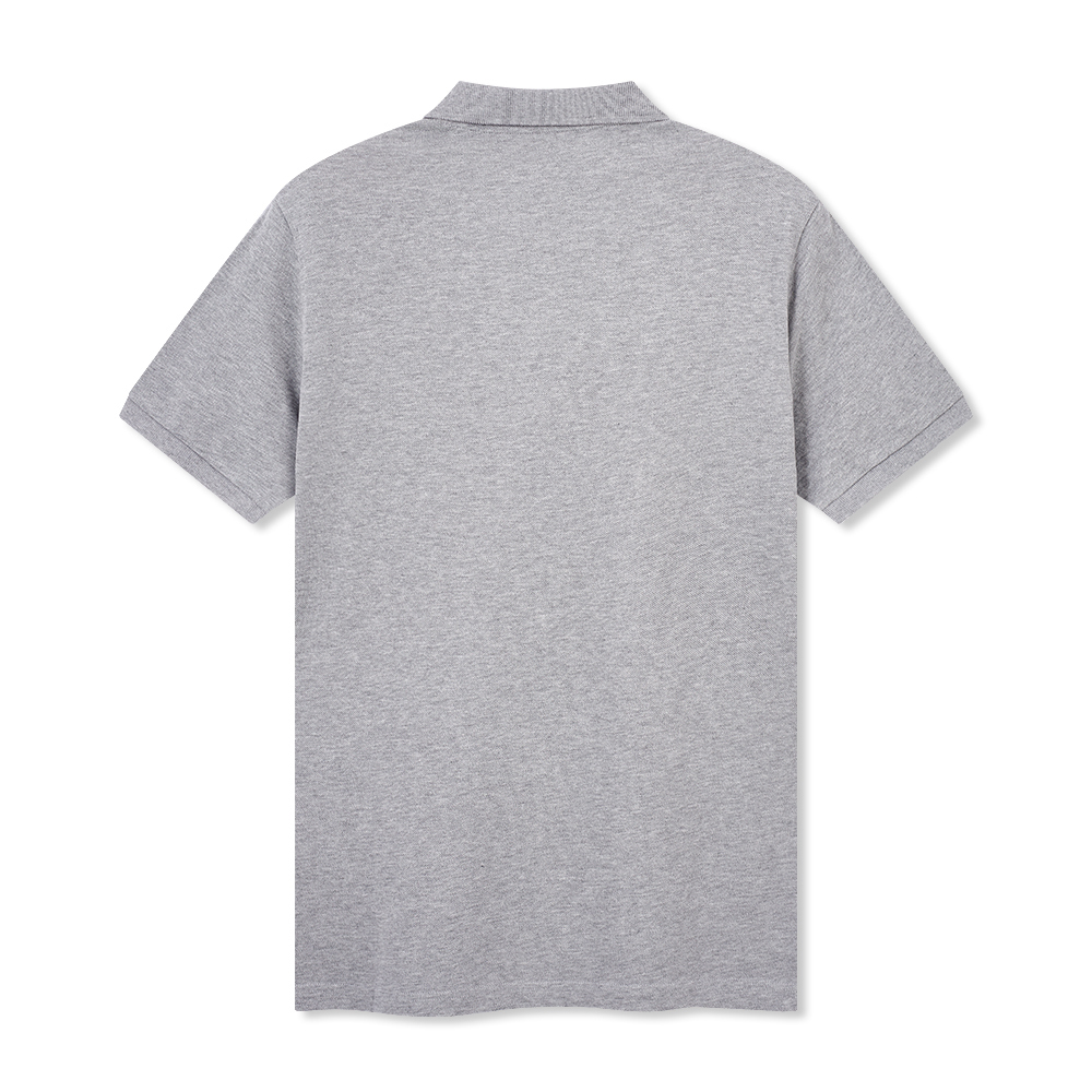 男裝淨色短袖Polo