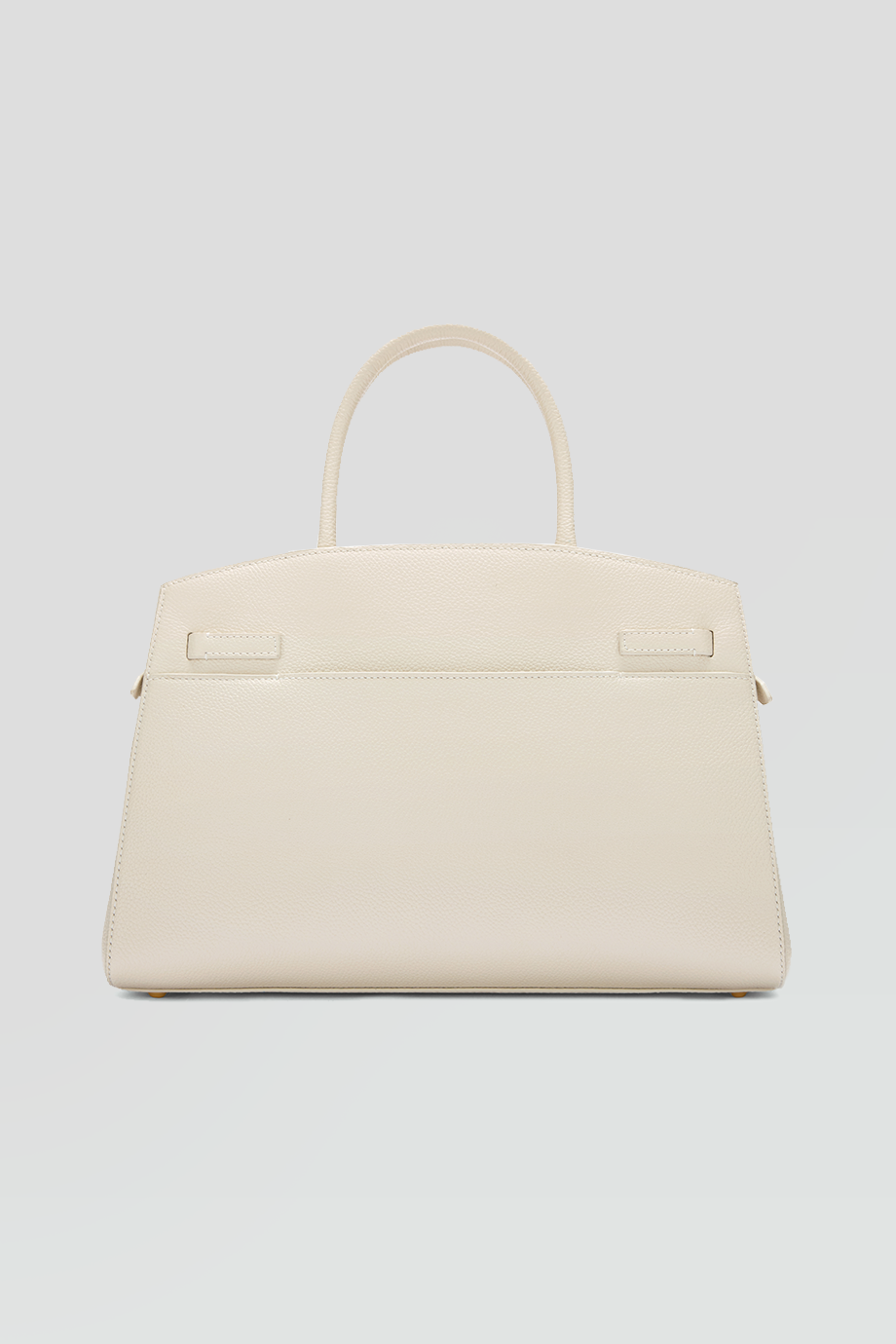 DeMellier｜MIDI HUDSON 真皮金釦梯形手提包