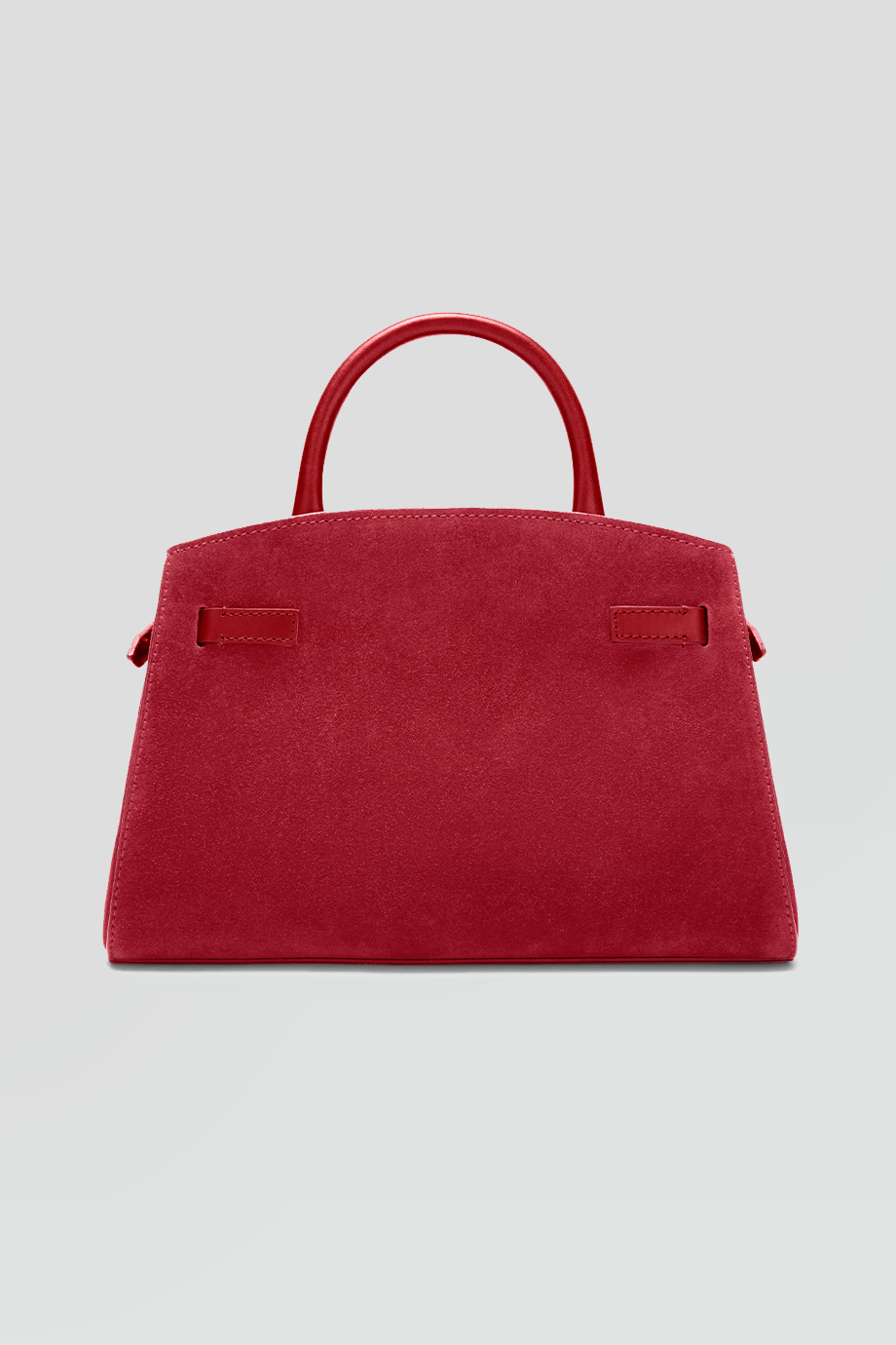 DeMellier｜SMALL HUDSON 麂皮金釦梯形斜背包