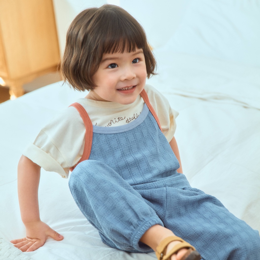 韓國🇰🇷1stblue 滾邊拼色細肩帶背心