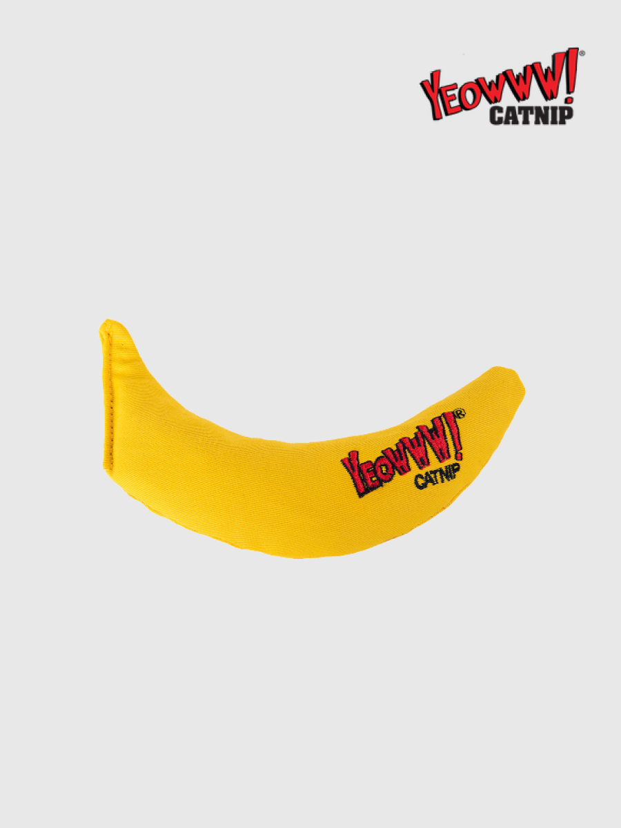 【Yeowww!】美國瘋狂貓玩具｜香蕉