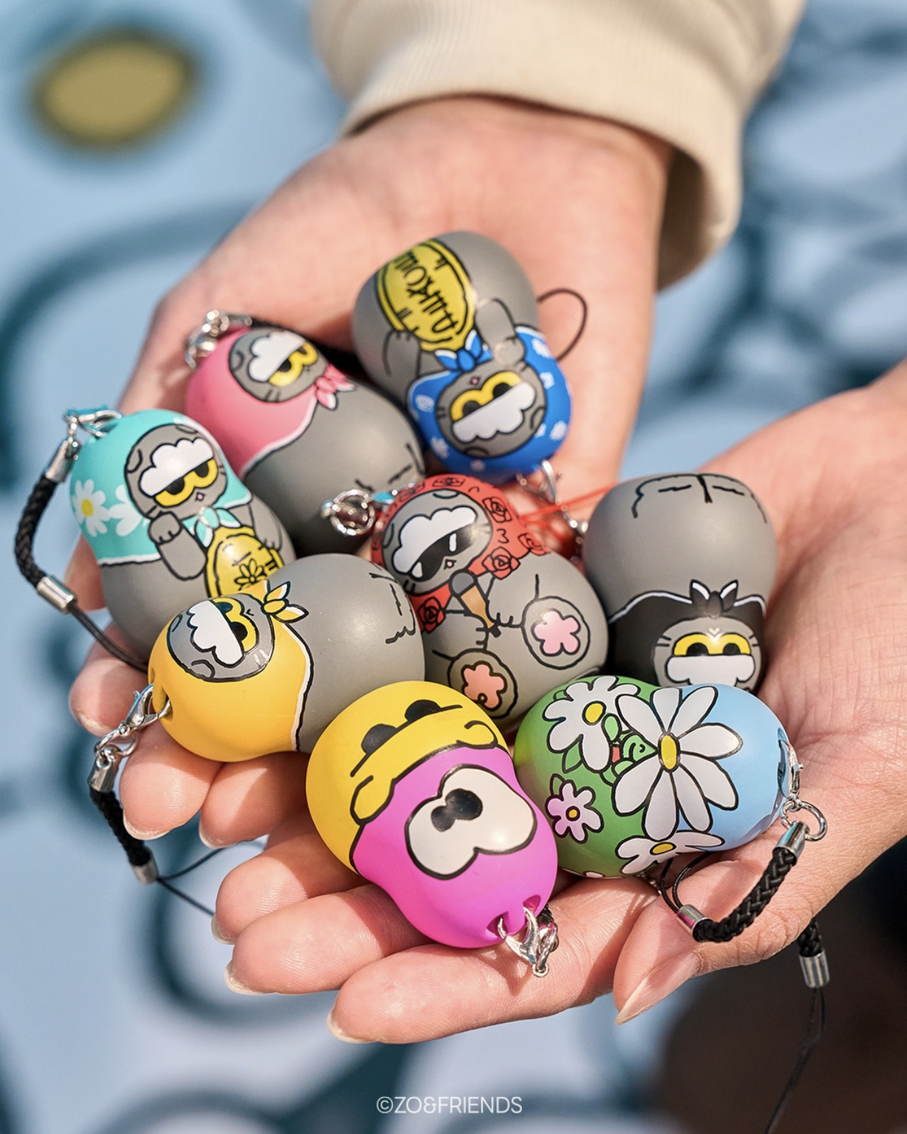 G-DRAGON ZO&FRIENDS GD愛貓 Lucky Shop 周邊全系列 迷你娃娃吊飾盲盒商品照