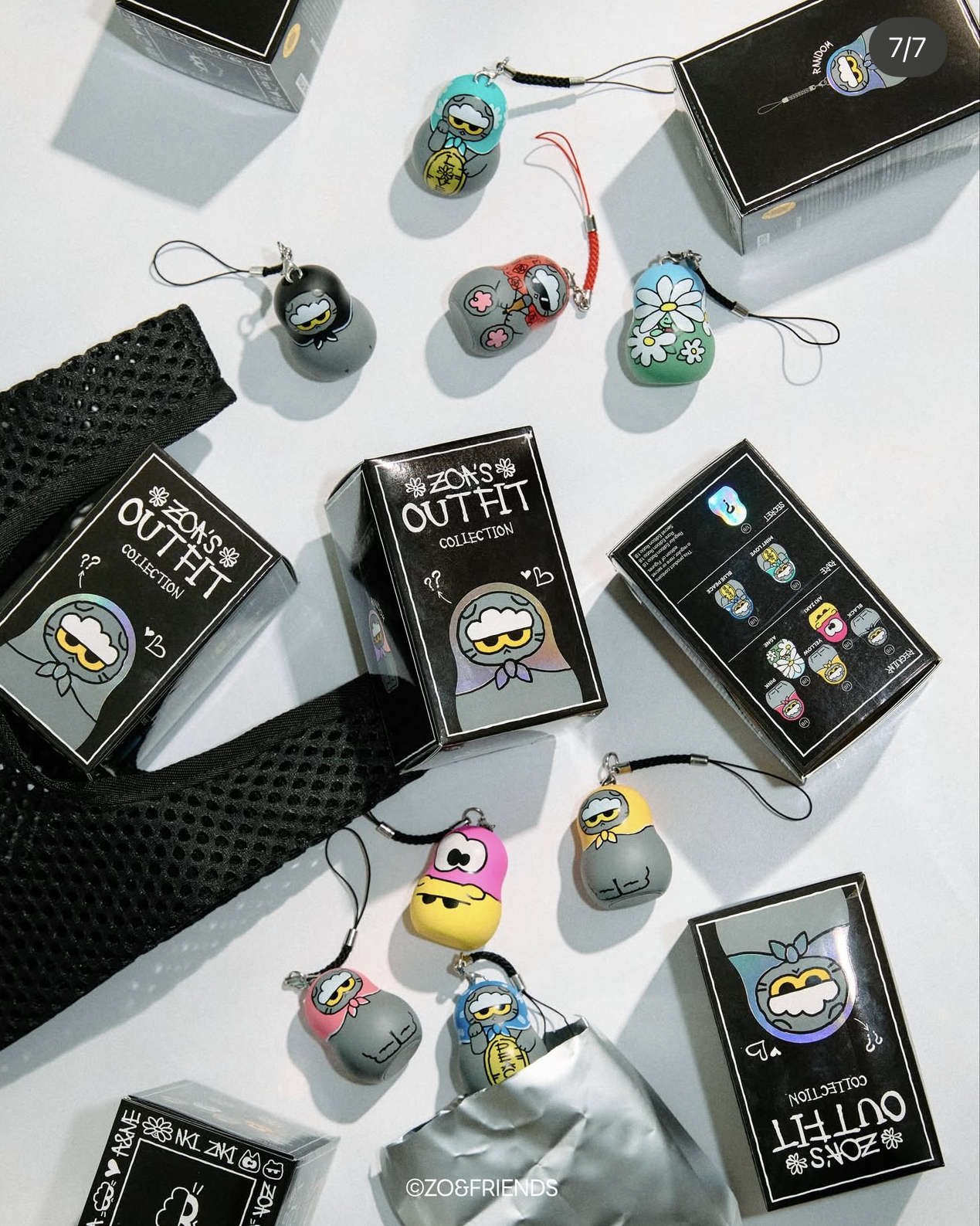 G-DRAGON ZO&FRIENDS Lucky Shop 周邊全系列 迷你娃娃吊飾盲盒