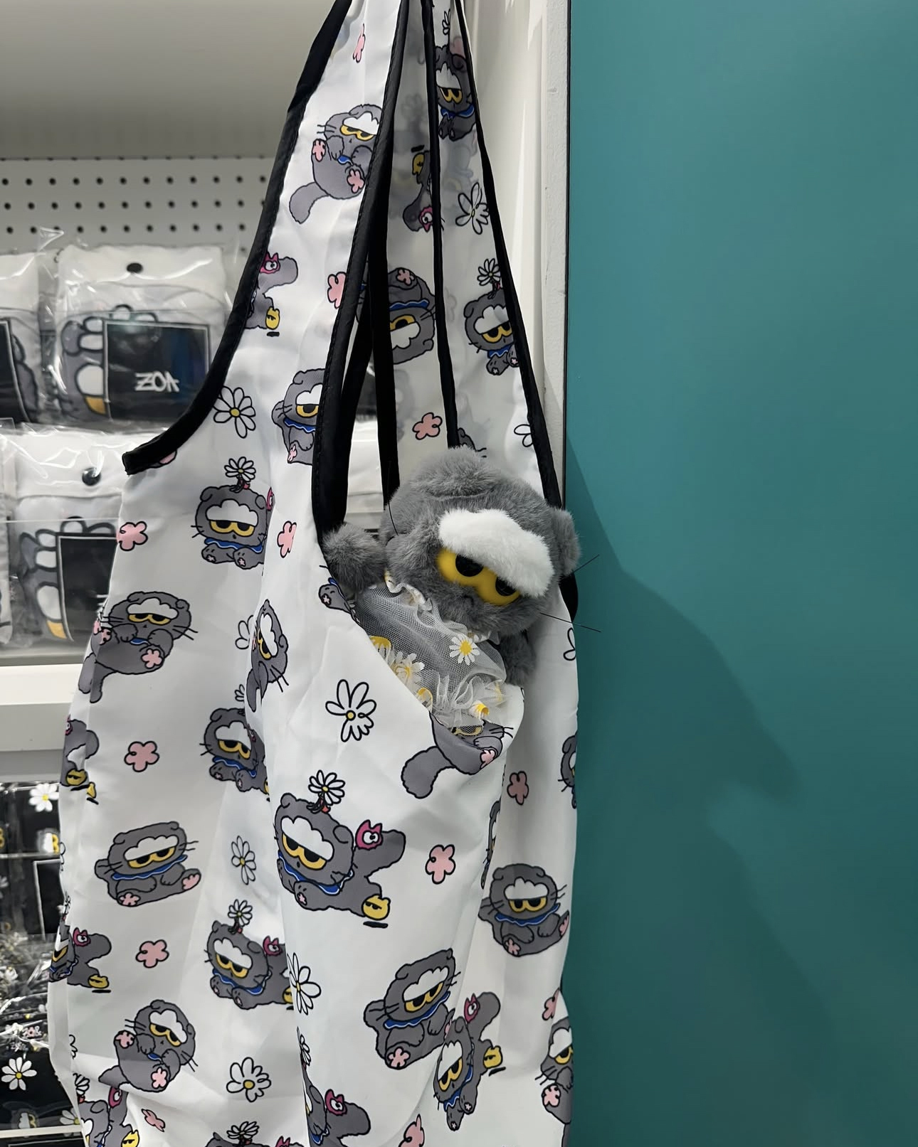 G-DRAGON ZO&FRIENDS GD愛貓 Lucky Shop 周邊全系列 可收納環保袋