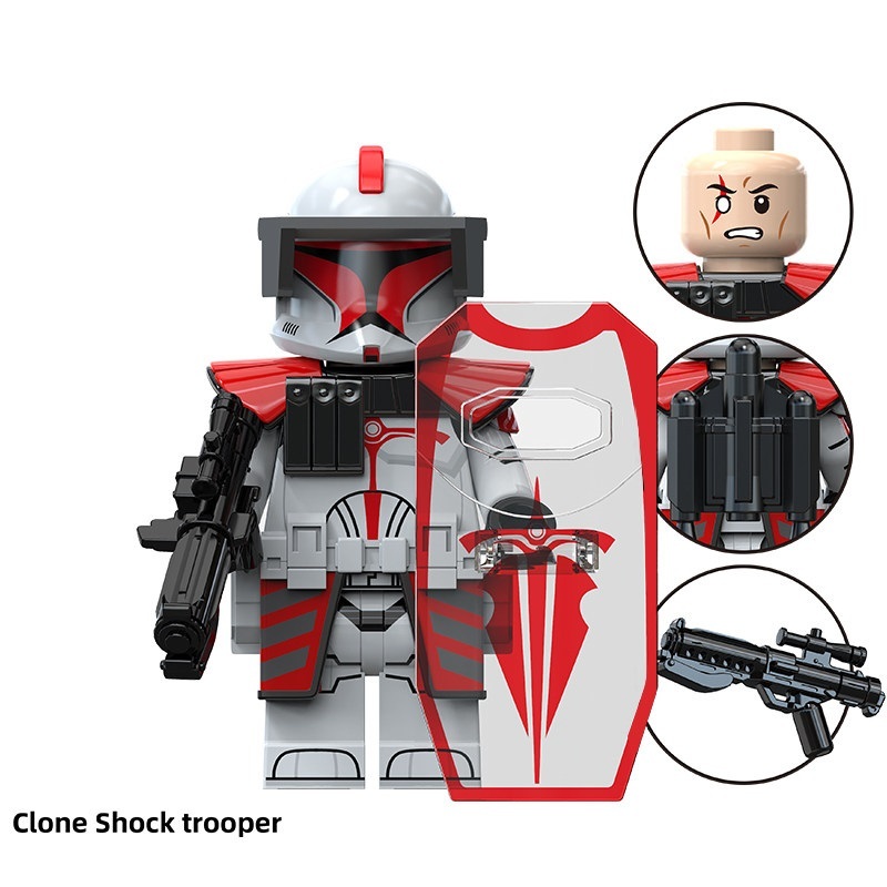 Star Wars Custom Minifigures Set Fit Lego TV6118