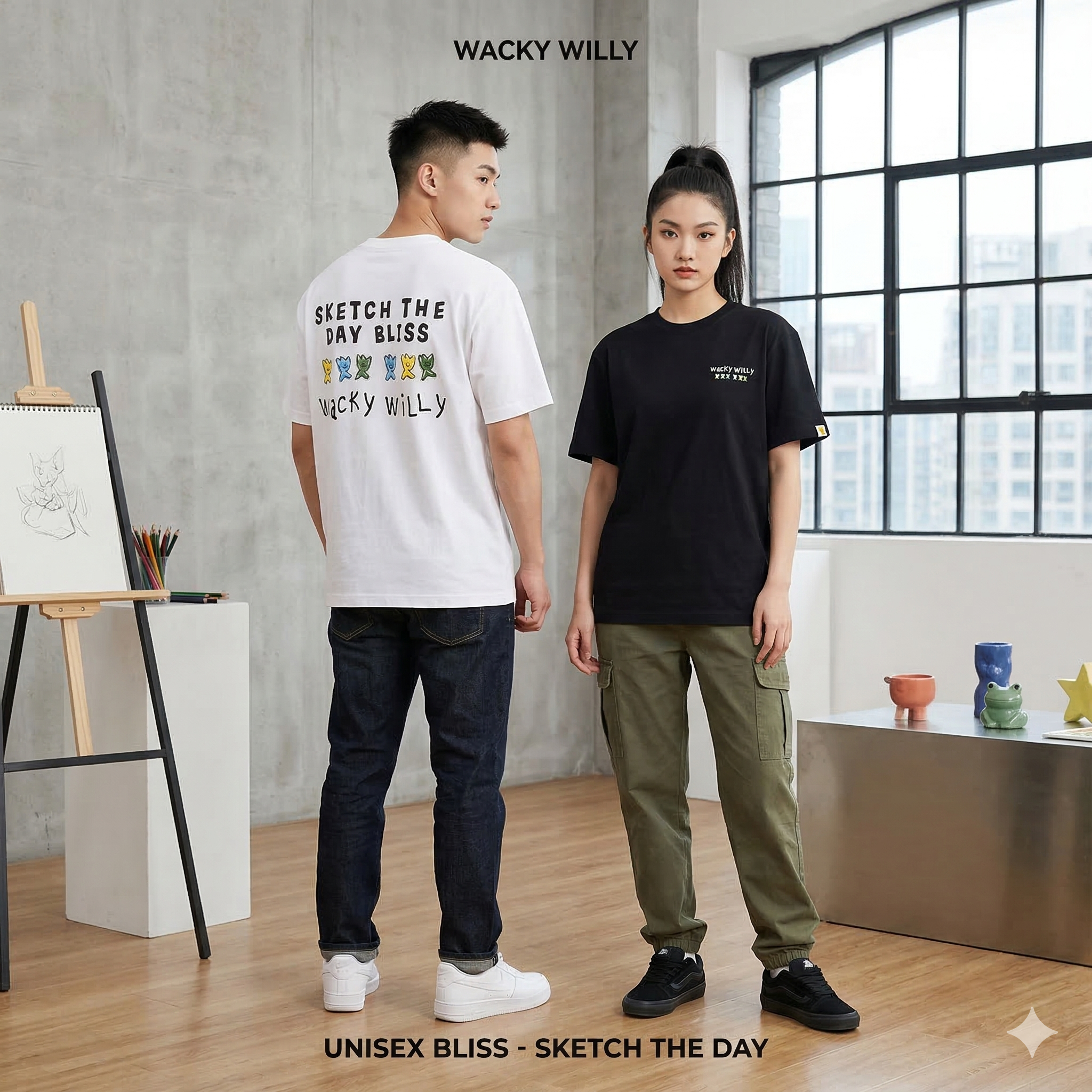 【預購】WACKY WILLY FF031912 男女同款短袖上衣