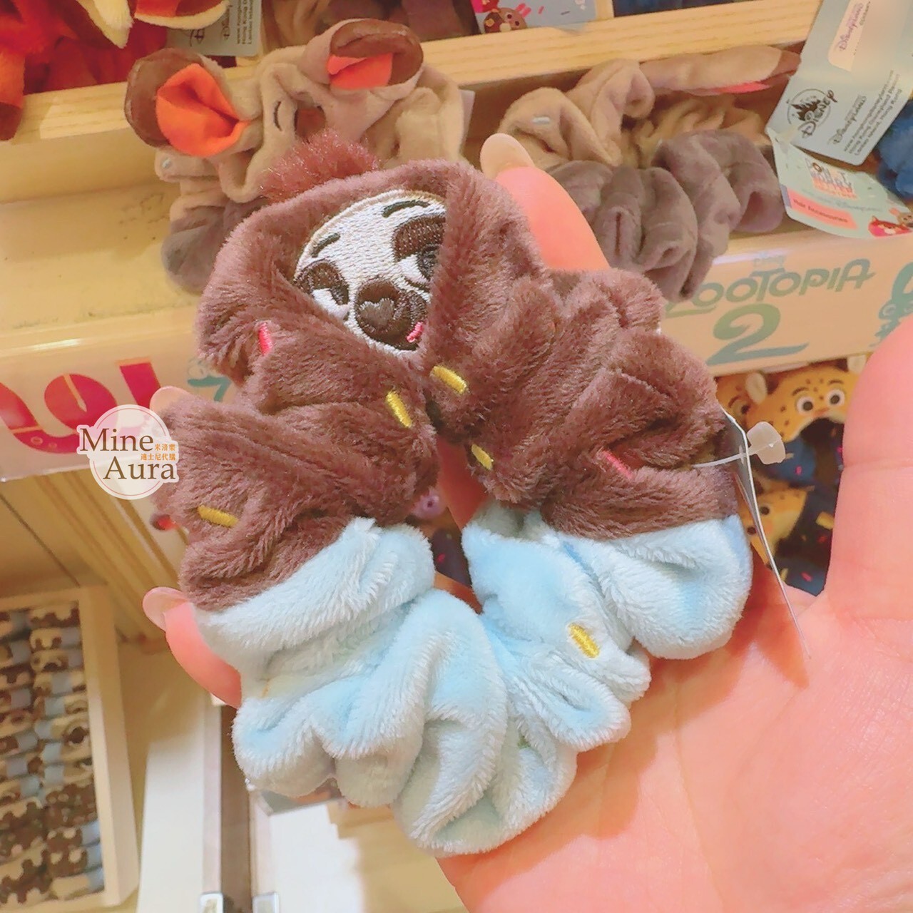 甜甜圈系列 快俠 Flash 樹獺 公務員 髮束 大腸圈 髮飾 動物方城市 Zootopia -香港迪士尼樂園