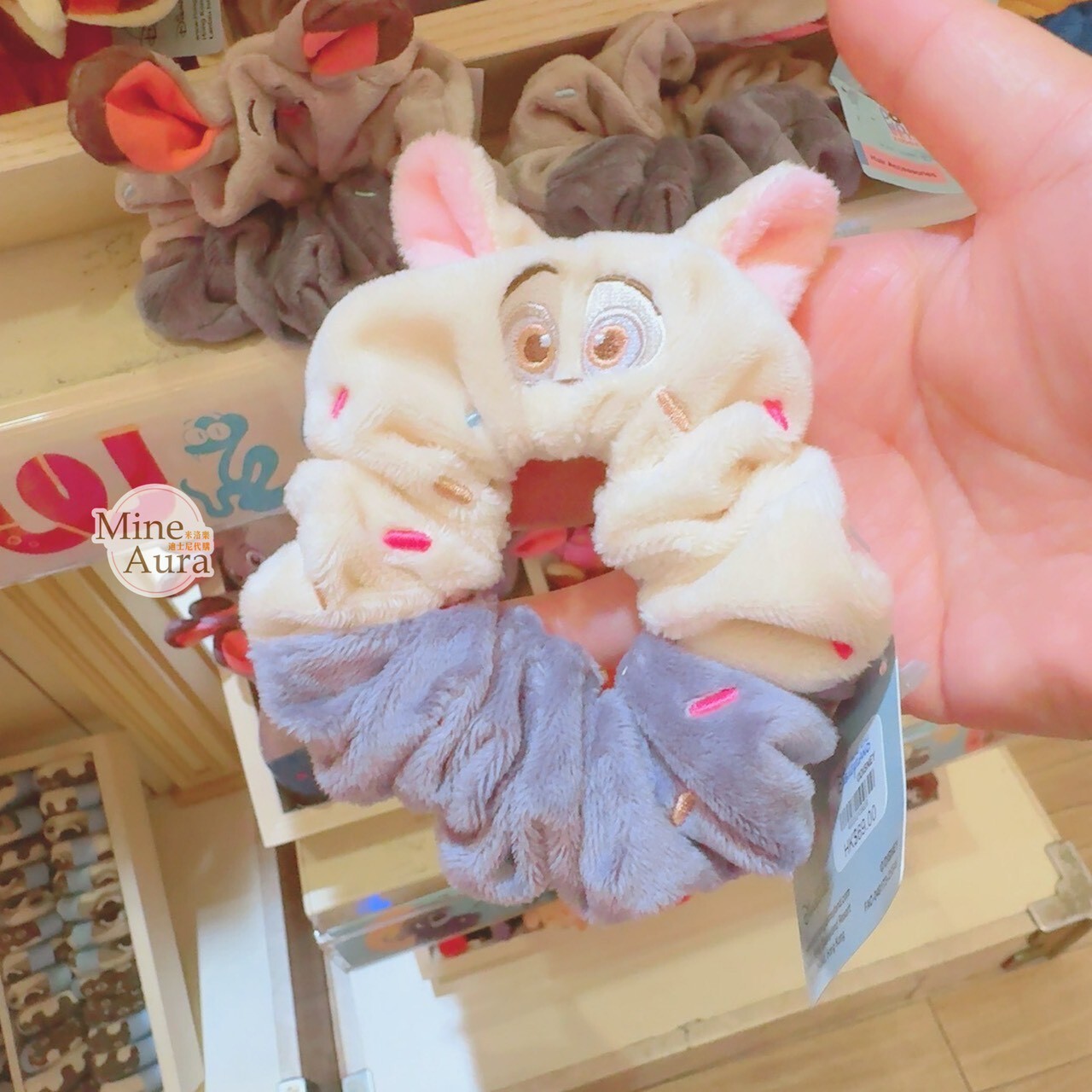 甜甜圈系列 銀行職員 旅鼠 髮束 大腸圈 髮飾 動物方城市 Zootopia -香港迪士尼樂園