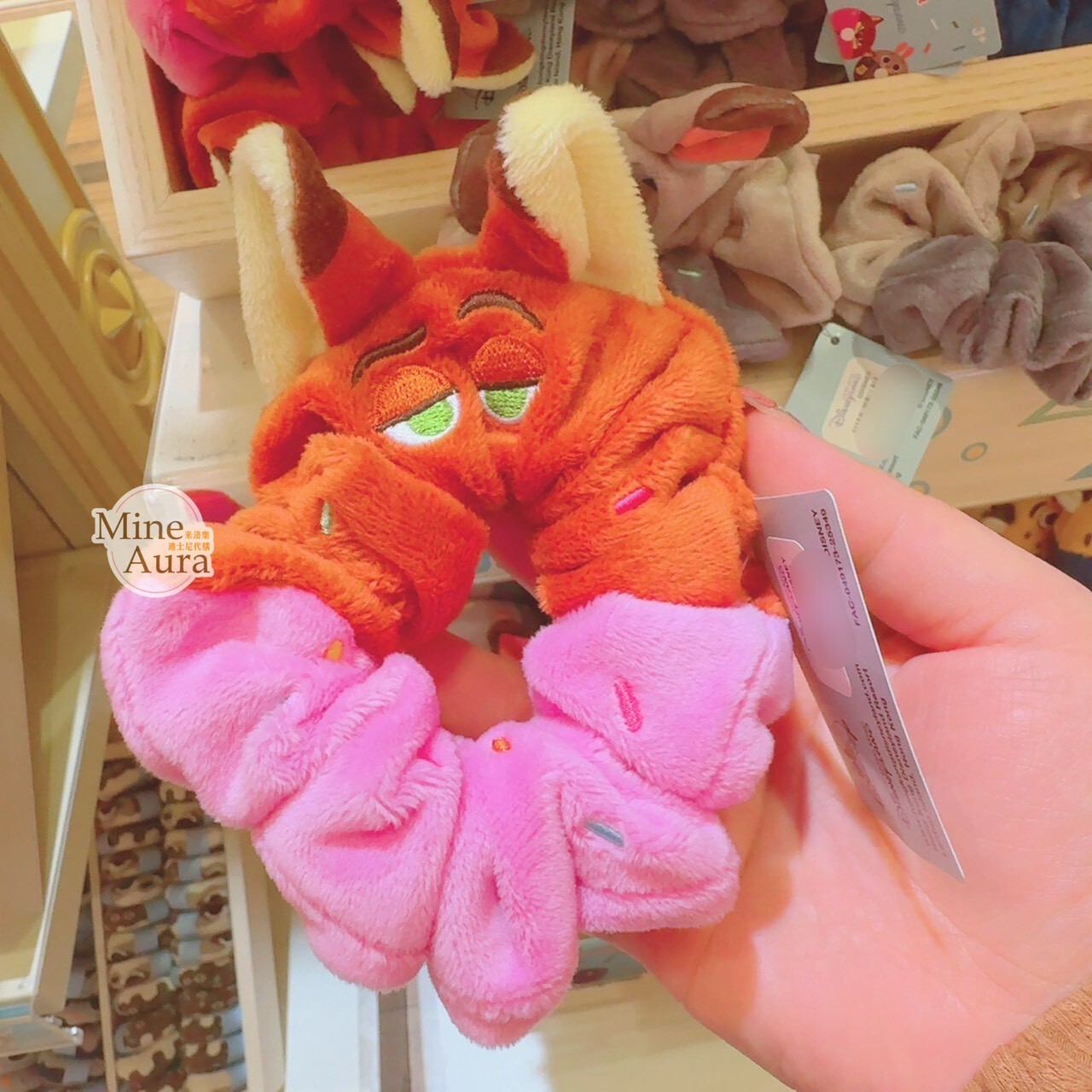 甜甜圈系列 胡尼克 Nick 狐狸 髮束 大腸圈 髮飾 動物方城市 Zootopia -香港迪士尼樂園