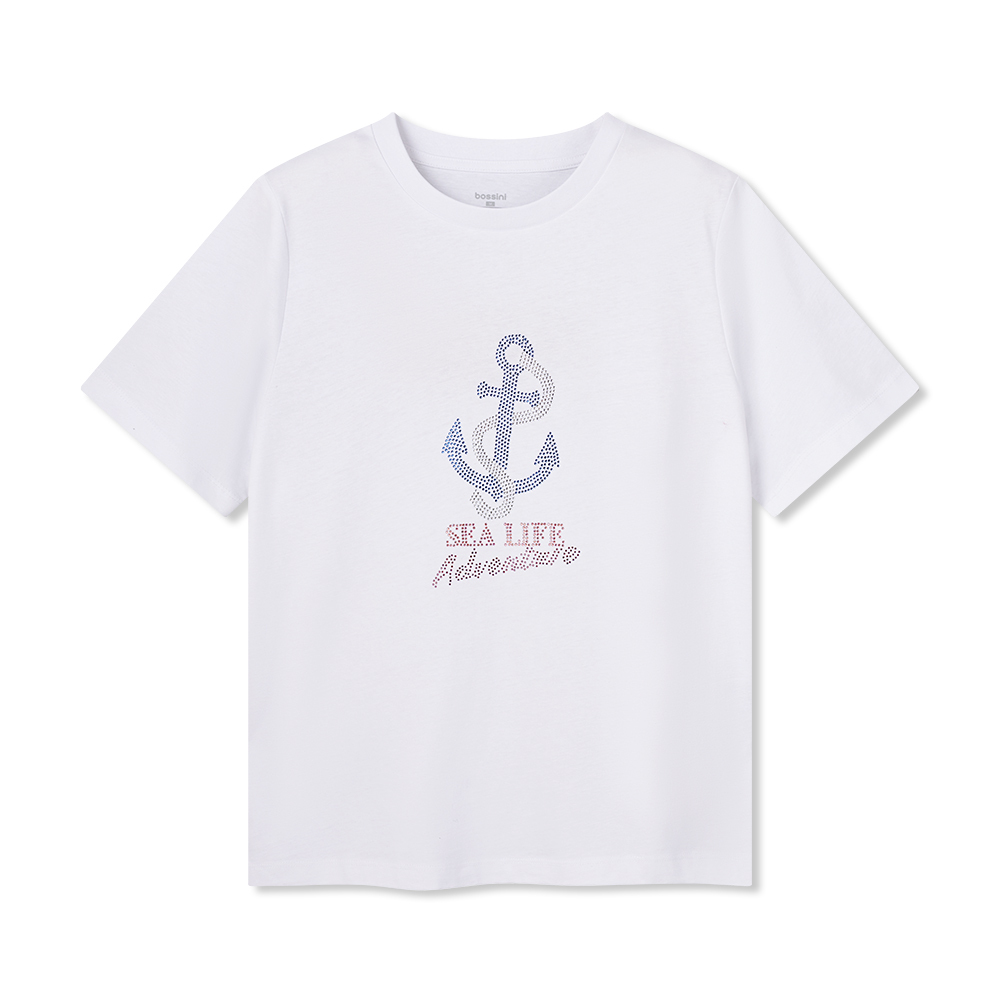 女裝印花圖案短袖T恤