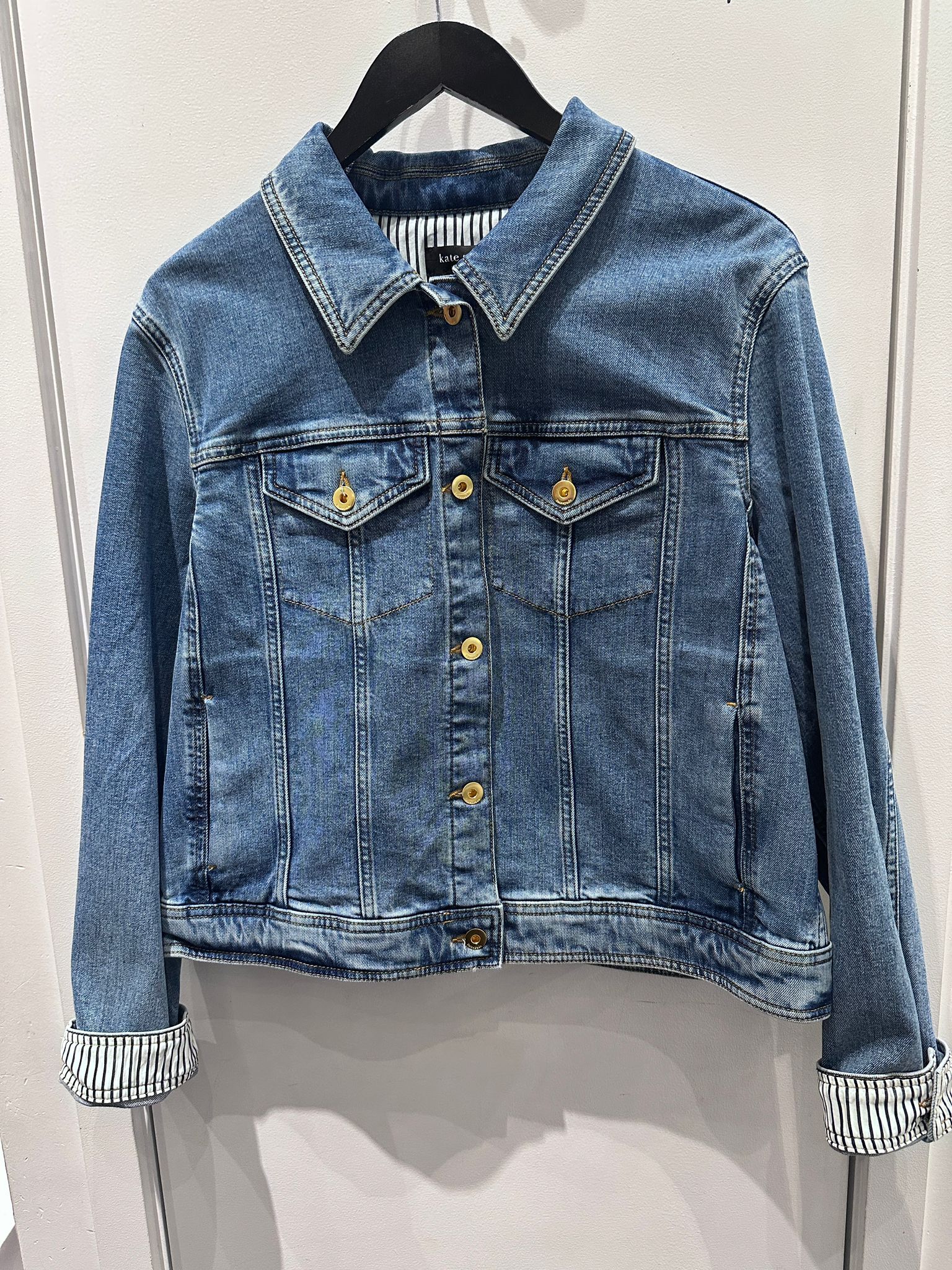 RQ106 KS 女裝藍色牛仔外套 Classic Denim Jacket