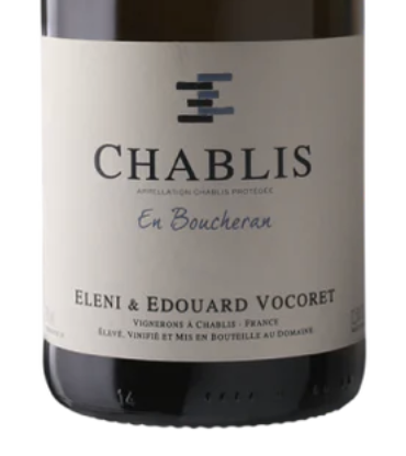 Eleni et Edouard Vocoret Chablis En Boucheran 2022 (BH91)