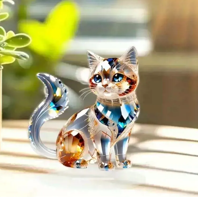 仿真青花瓷壓克力裝飾件