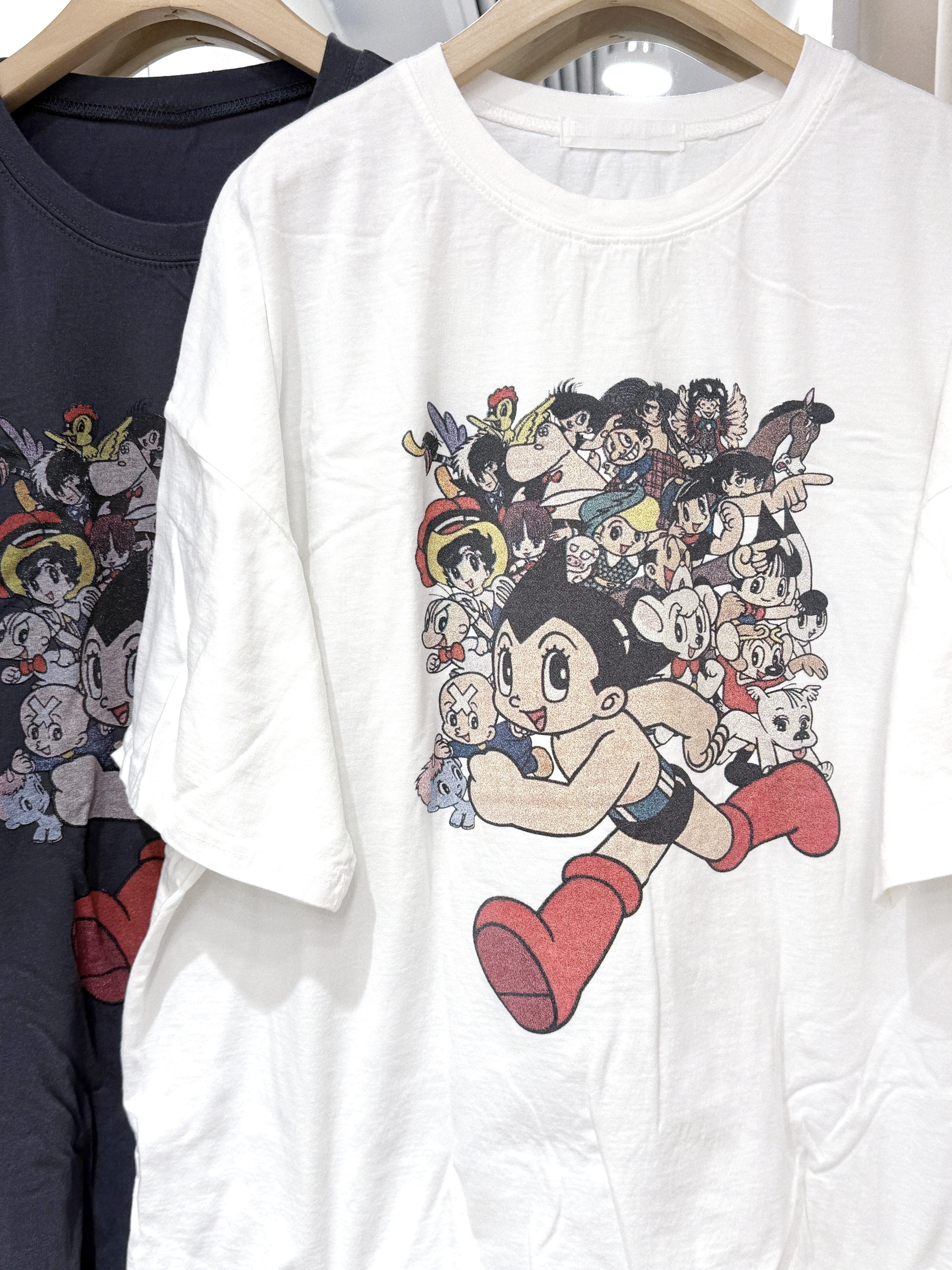 T1310｜男友必入2୭˚。 ᵎᵎ 復古感小飛俠阿童木全角色系列TEE