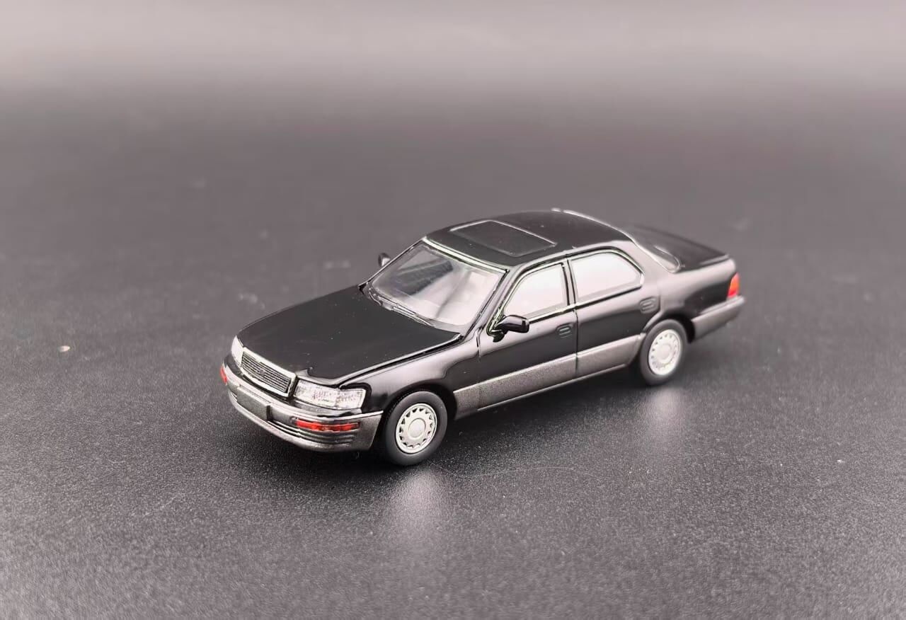 預訂:1/64 FineWorks64 Lexus LS400 Black/ Grey (FWLLS400BKG2 )