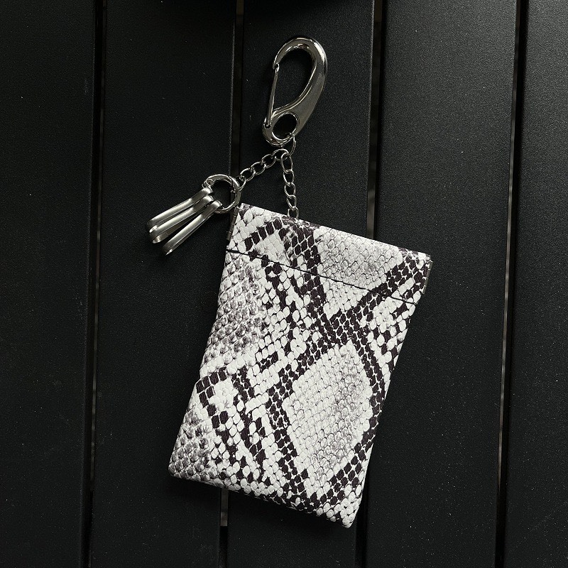 (GOAL) 美式蛇紋卡包 鑰匙掛包