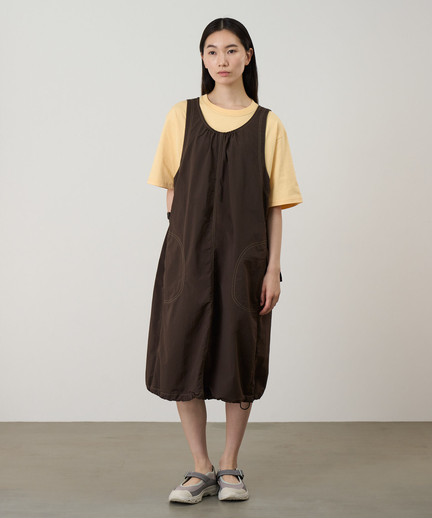 [GRAMICCI] NYLON DRESS 尼龍長裙