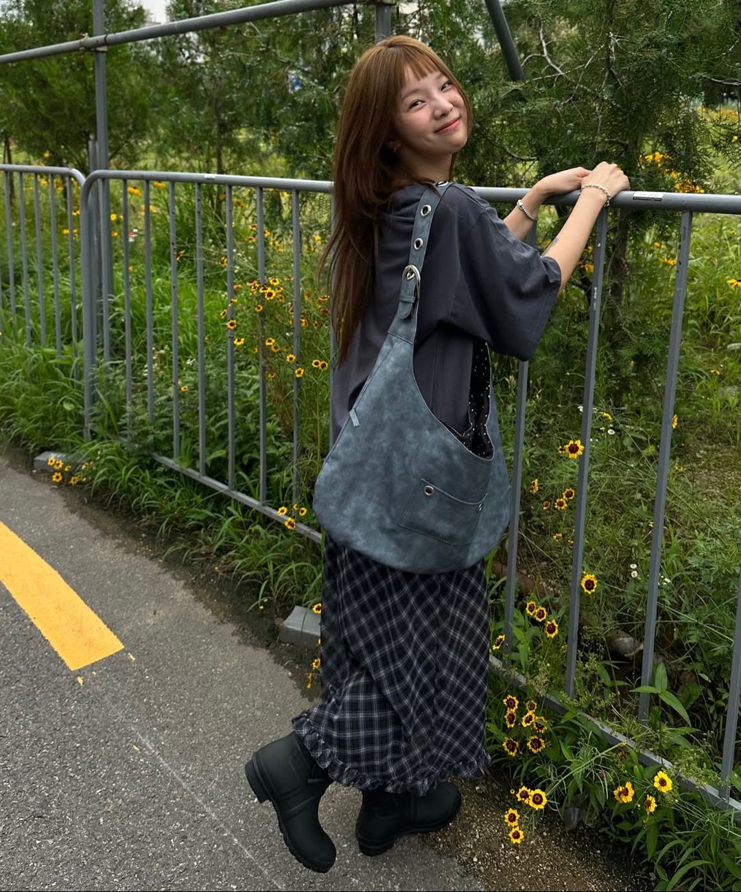 #限時開團!!🇰🇷韓國 LETERIE 黑內裡波點 雙面可用扣環肩背包 3色