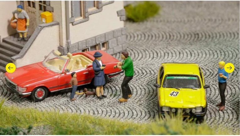 Noch 16600 HO規 趣味場景系列“違停者”