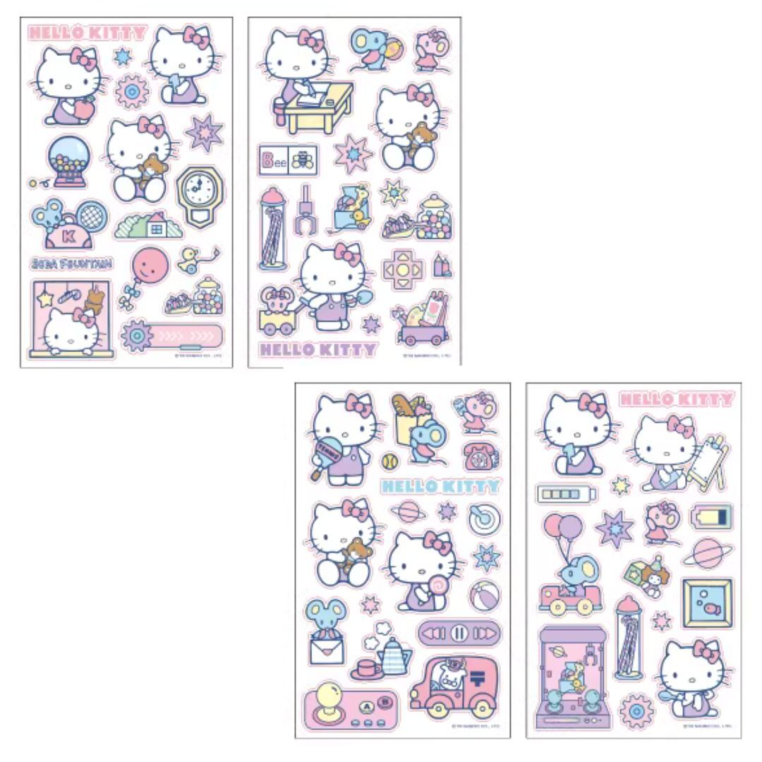 Hello Kitty Sanrio |  | 貼紙套裝