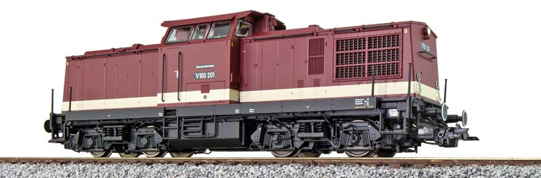 ESU 31760 H0規 柴油機車V100 DR，V100 201 DR  第三時期，原型車約1969年