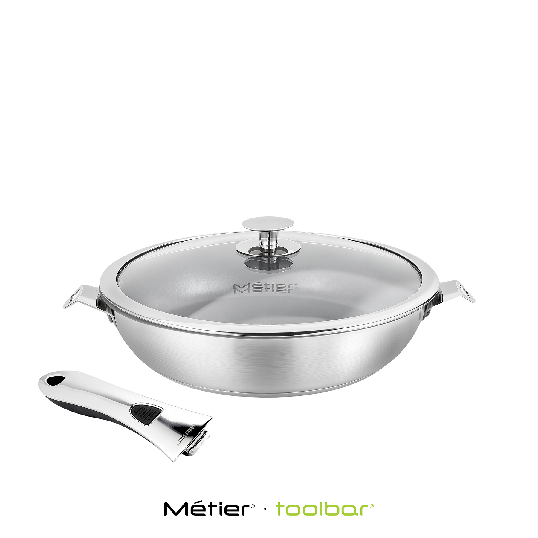 WV005 美思 28cm 易廚樂煎煮鍋連可拆式手柄