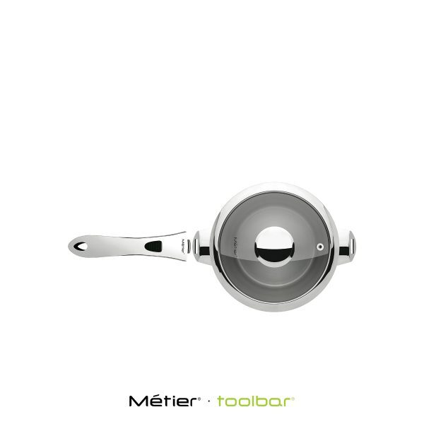 WV003 美思 18cm易廚樂三層鋼雙耳鍋連蓋連可拆式手柄