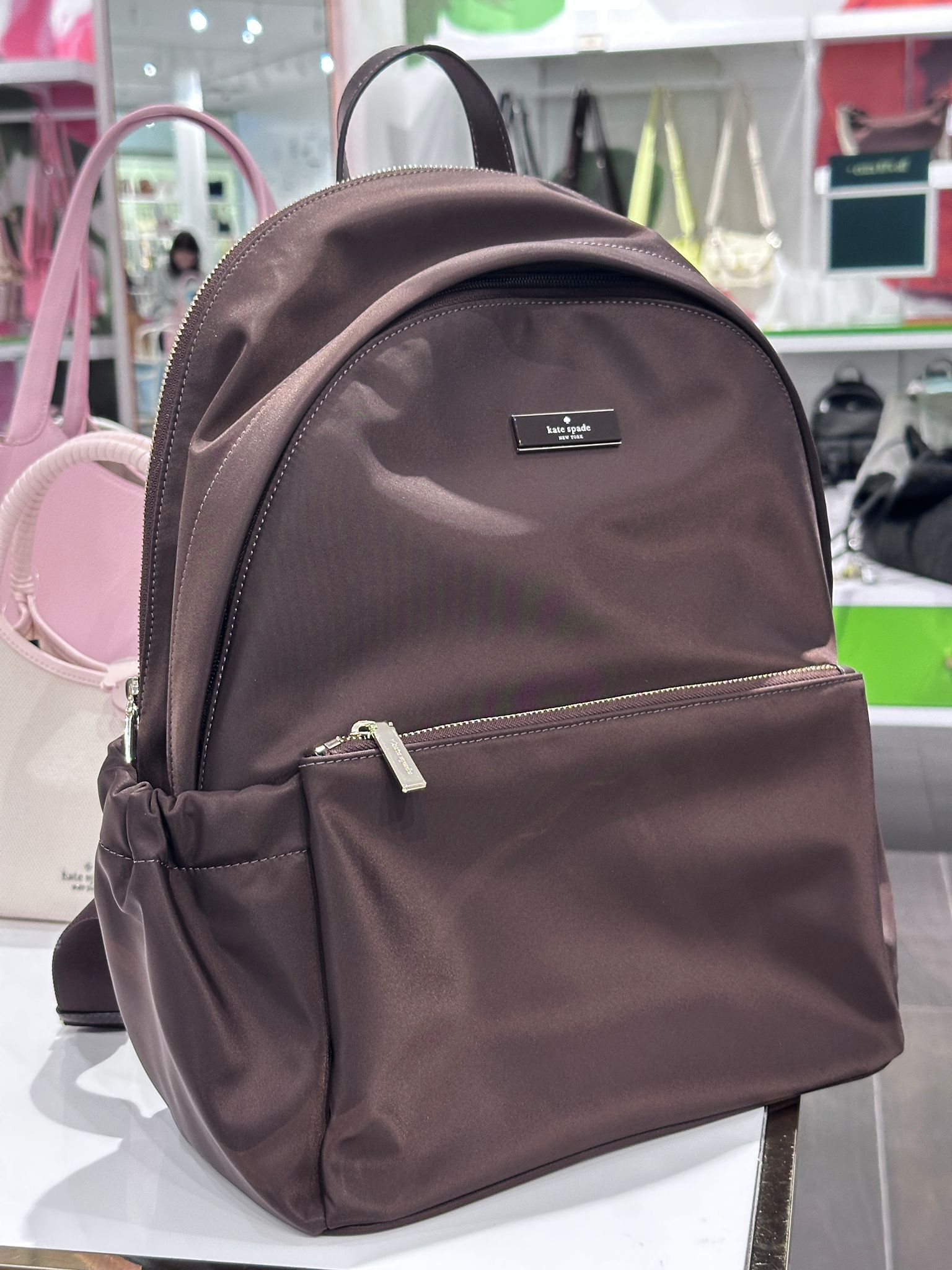 RQ120 KS 深啡色尼龍背囊 Carter Nylon Large Dome Backpack