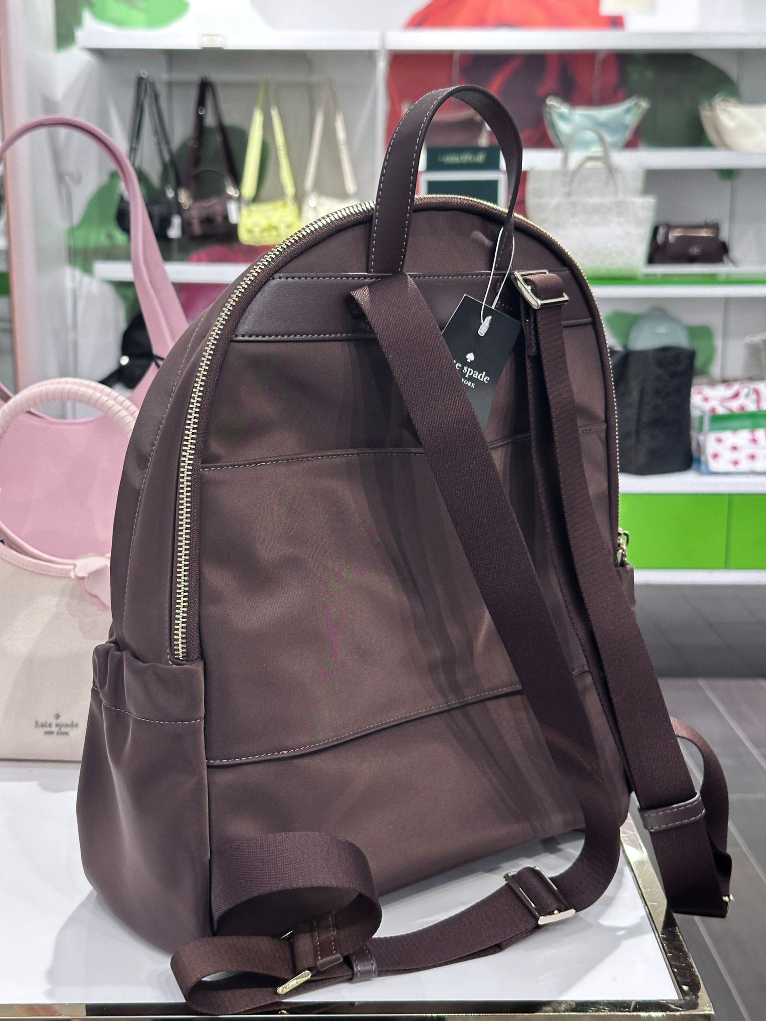 RQ120 KS 深啡色尼龍背囊 Carter Nylon Large Dome Backpack