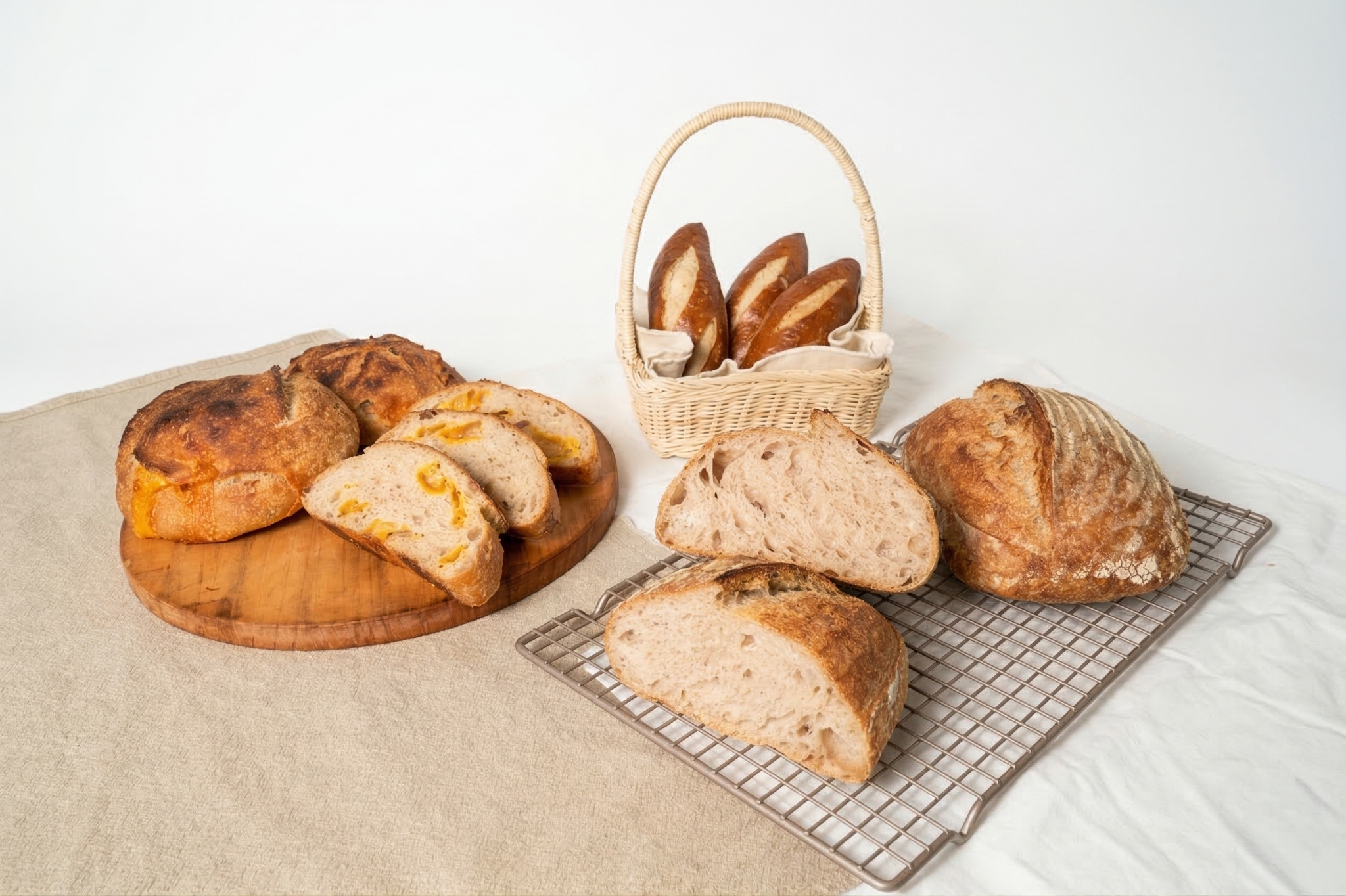 【 Davis Ikemiya： 舊金山白酸種+鹼水麵包專修】2026.4.11 (六)實體課程