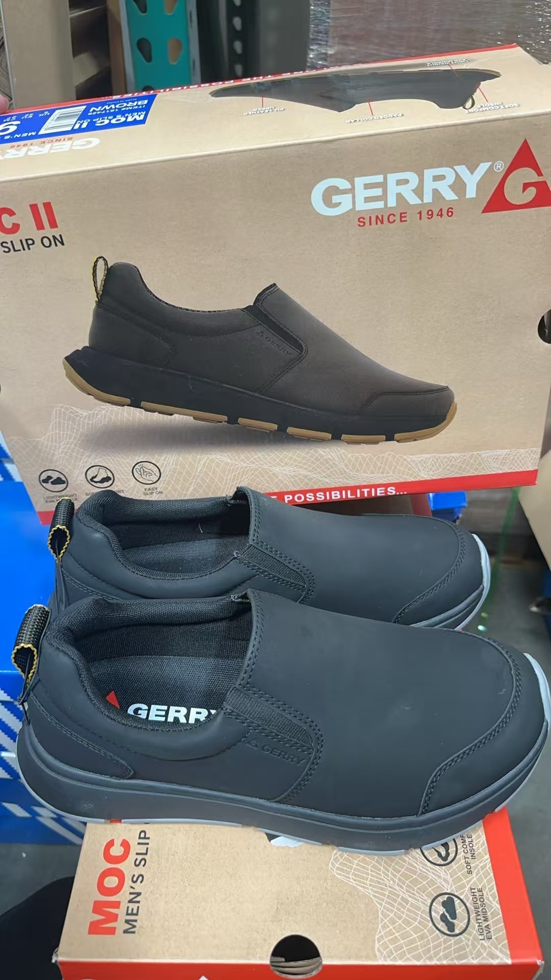 【直播】LX0319116 Gerry 男裝休閒鞋(黑色)