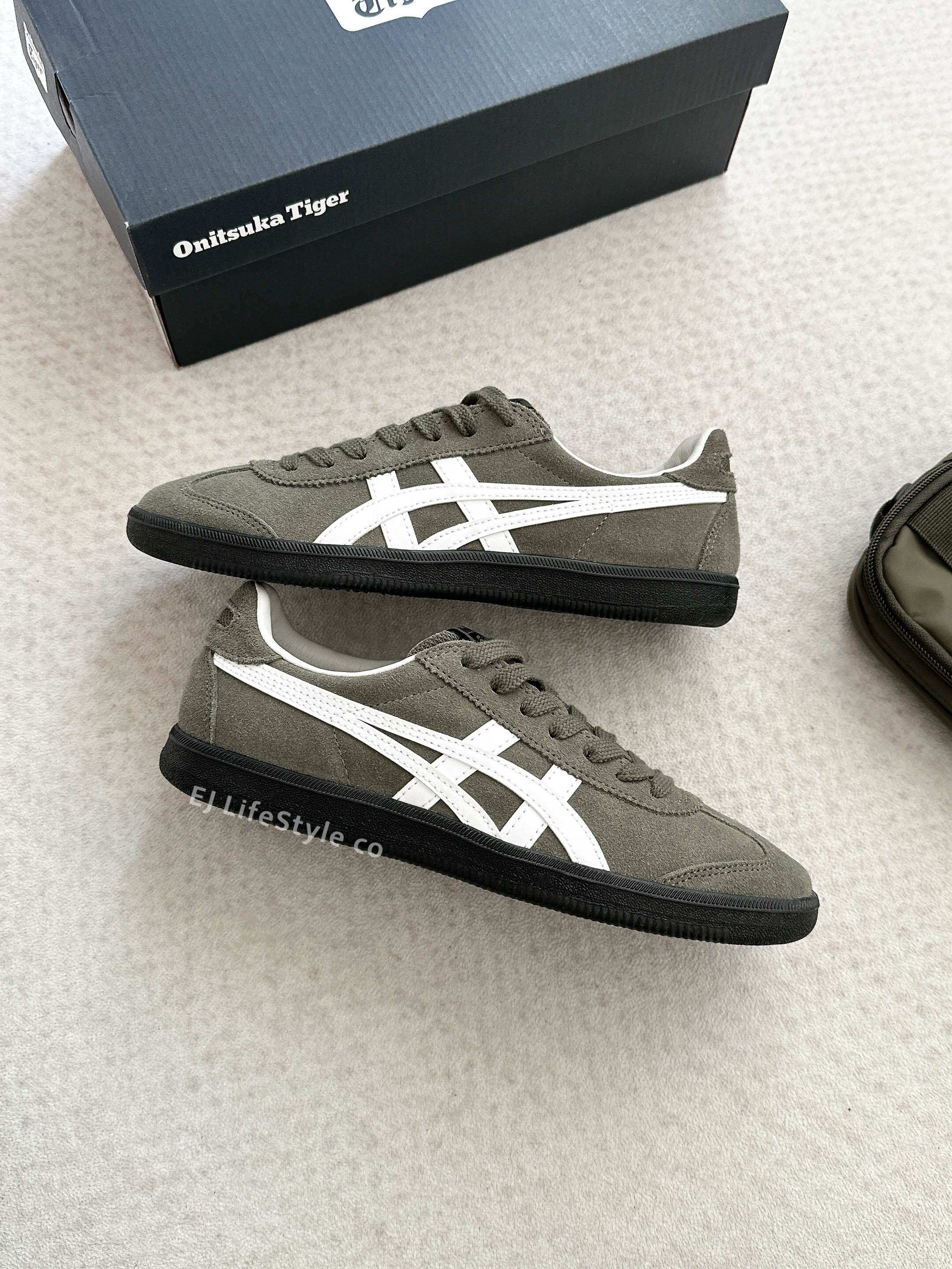Onitsuka Tiger Tokuten 鬼塚虎 德訓鞋 軍綠灰 橄欖灰 復古 男女鞋 1183A907-300 / 現+預