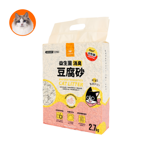 益生菌消臭豆腐砂（條型）2.7kg