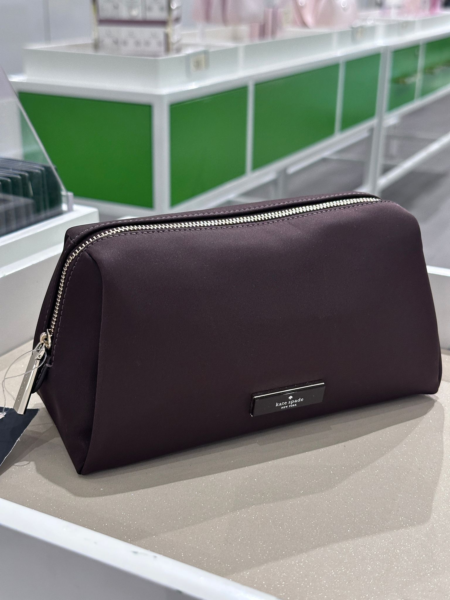 RQ130 KS 深啡色尼龍化妝袋 Carter Nylon Cosmetic Pouch