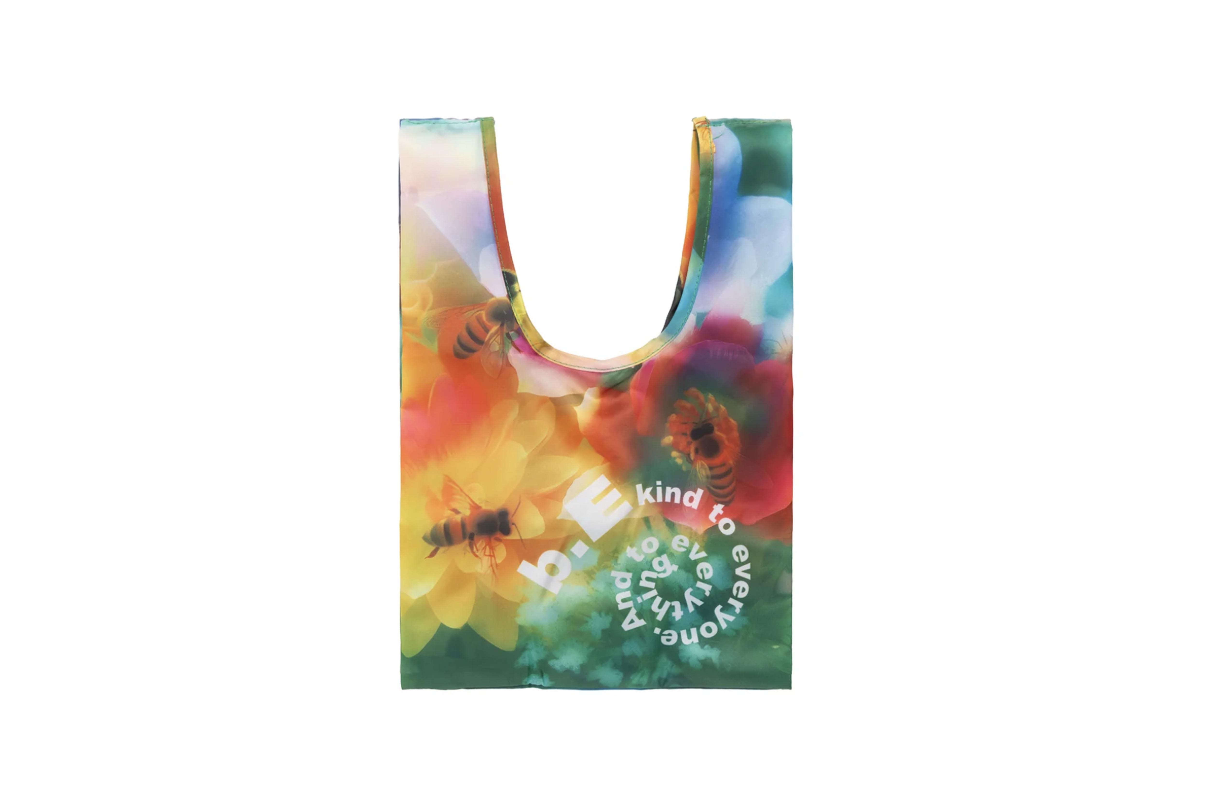 b.Eautiful "Bee Flower Reusable Bag Mini" (Multi)