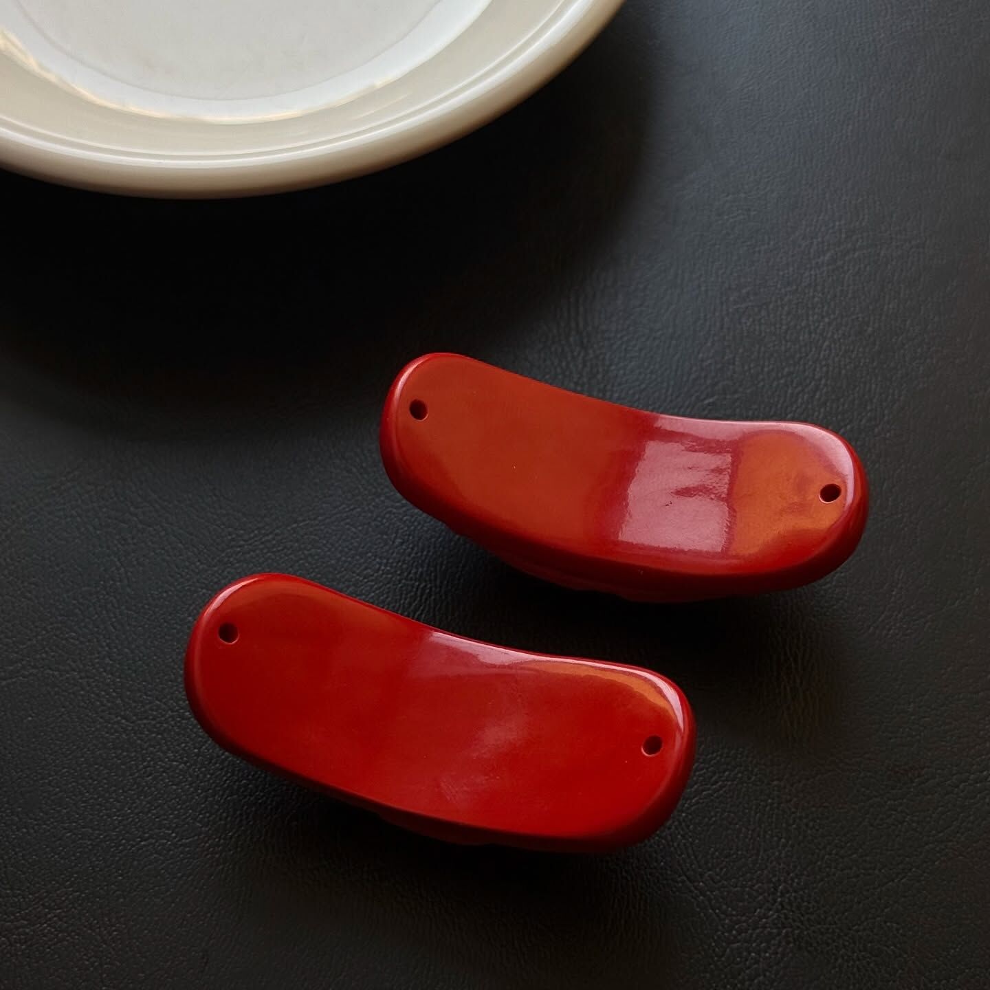 [原石] 硃砂 雕刻 手環半成品