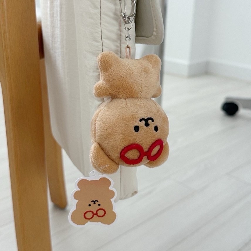 【預購】TETEUM 眼鏡小熊吊飾系列 3款 CHENTEE
