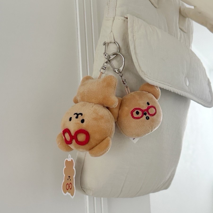 【預購】TETEUM 眼鏡小熊吊飾系列 3款 CHENTEE