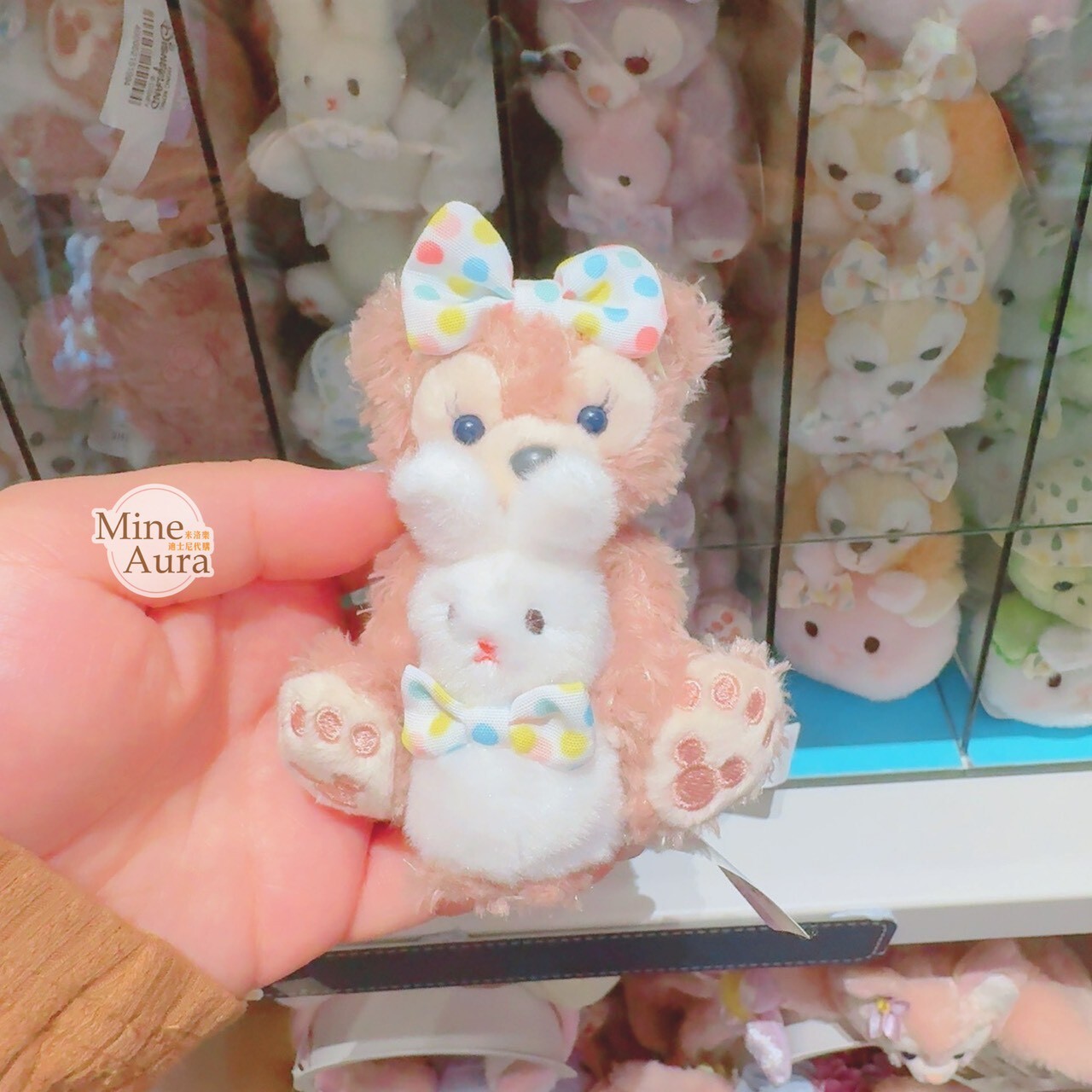 2026 復活節系列 雪莉玫 ShellieMay 造型 絨毛 迷你公仔 娃娃 (搭配個人客製髮圈用) -香港迪士尼樂園