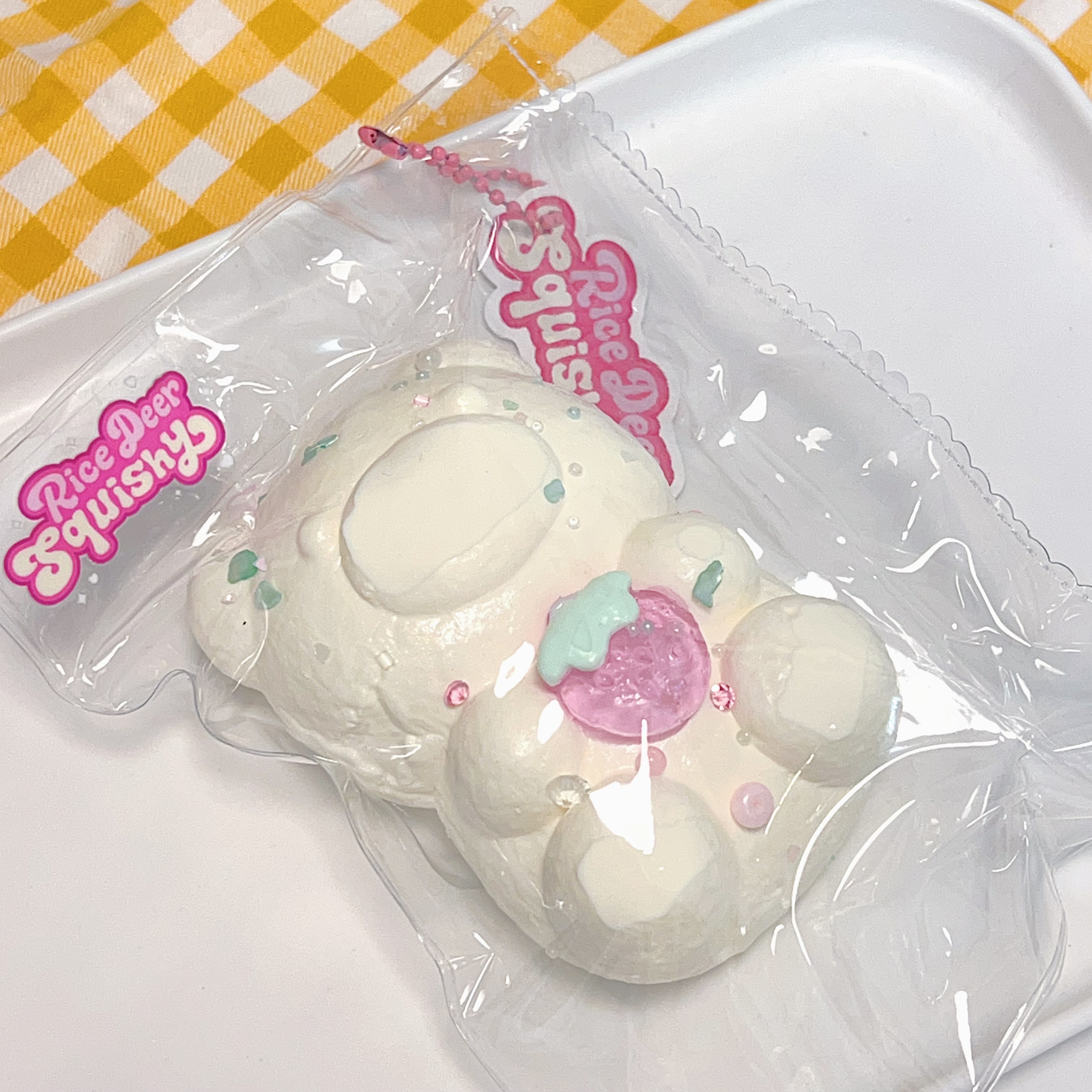 Strawberry Bear Ice Cream - by Handmade