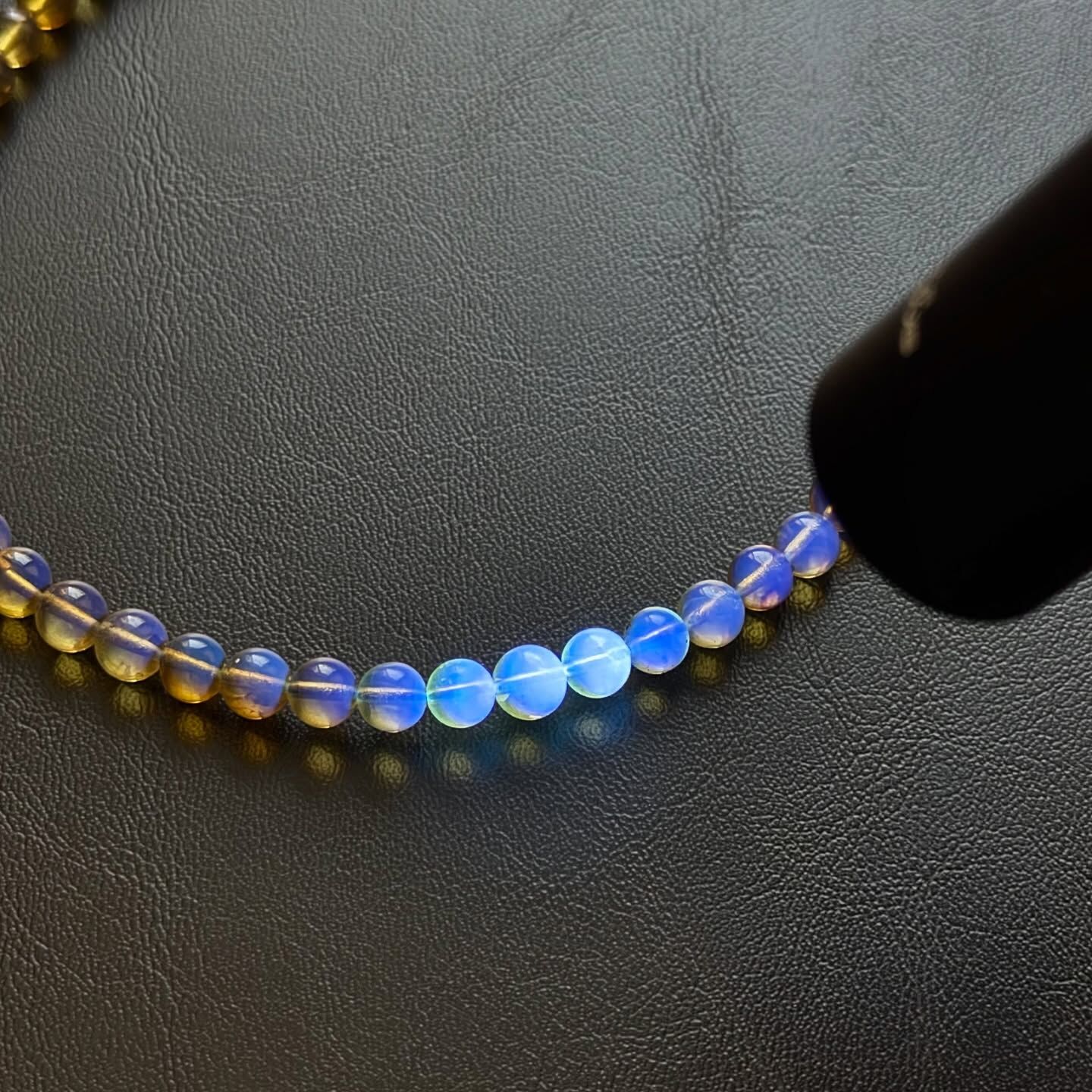 [原石] 印尼藍珀 925銀項鏈