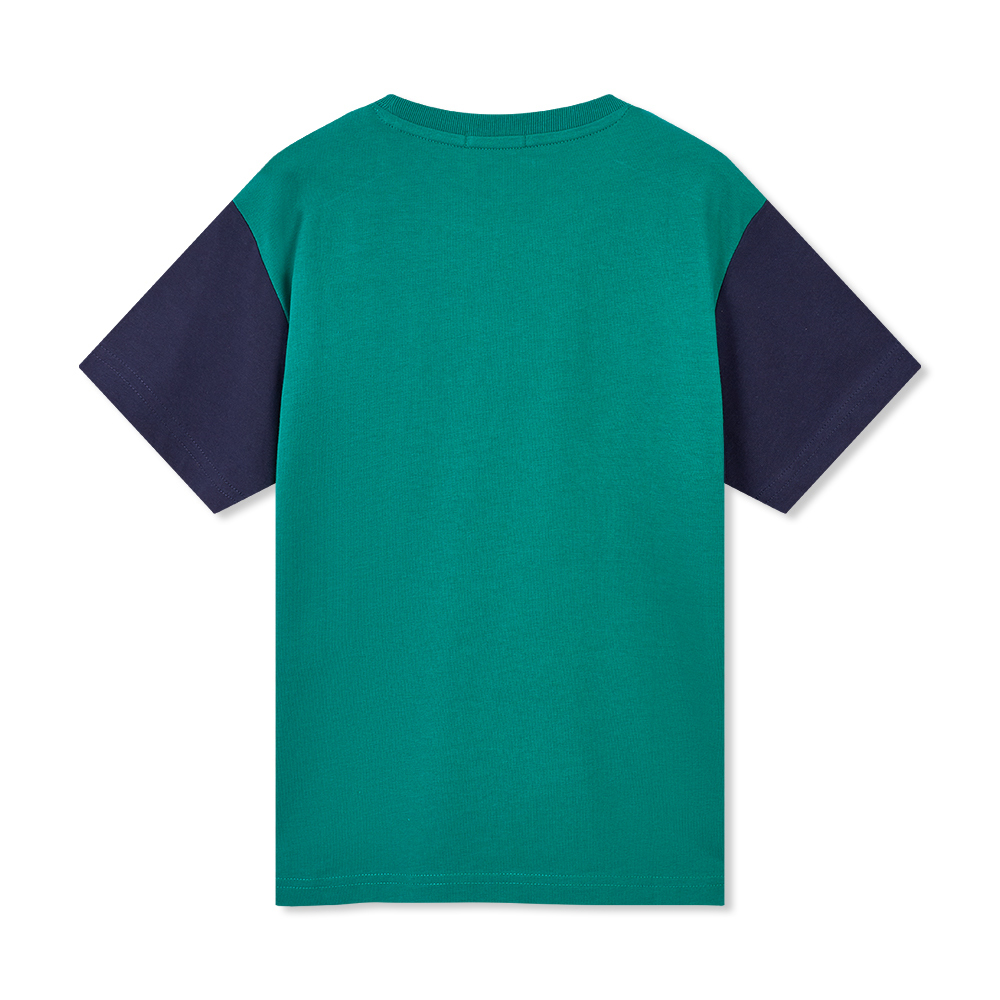 男童印花圖案短袖T恤