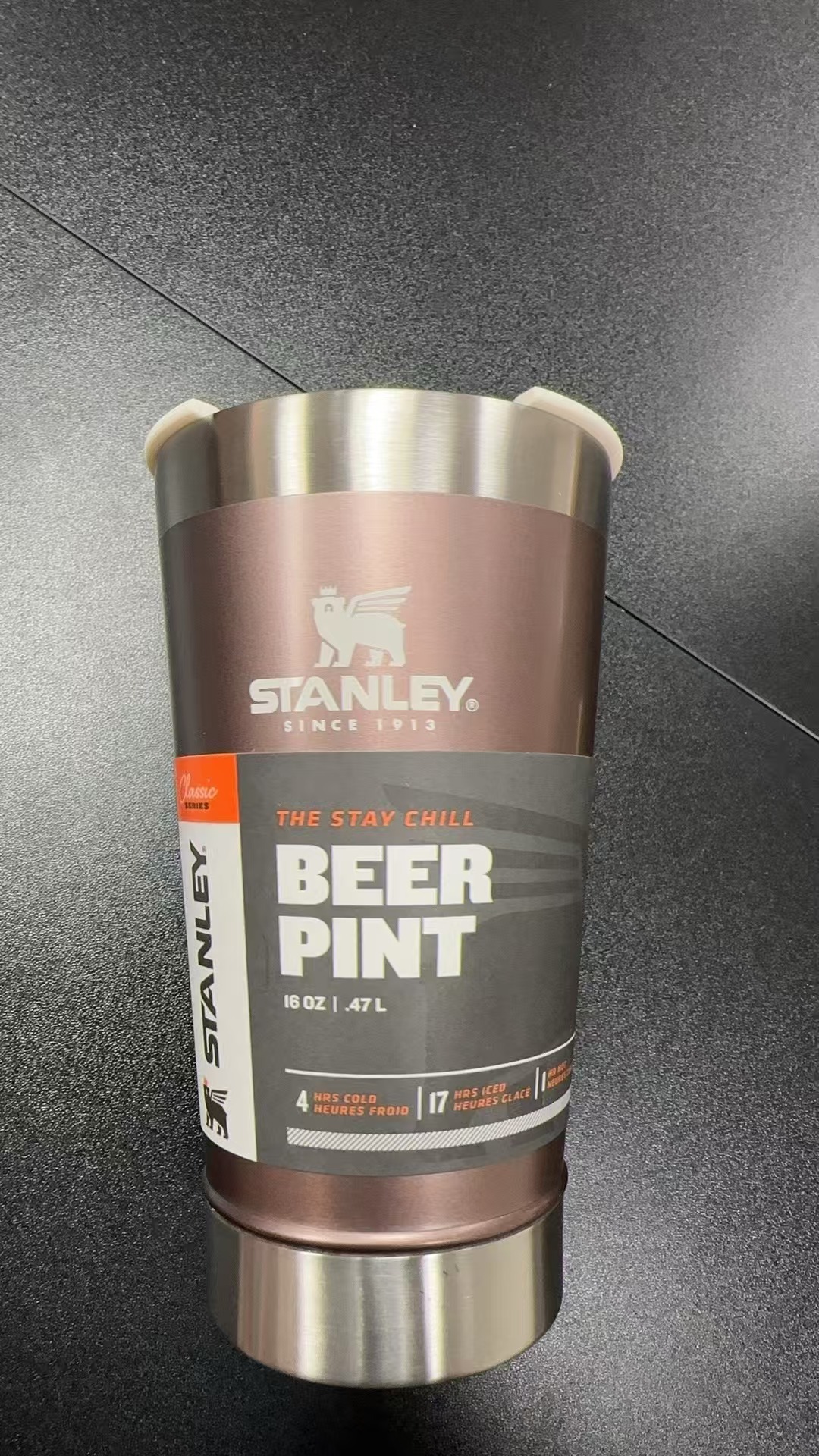 【直播】LX0319131 Stanley Classic Series The Stay Chill Beer Pint 保溫杯 16 oz