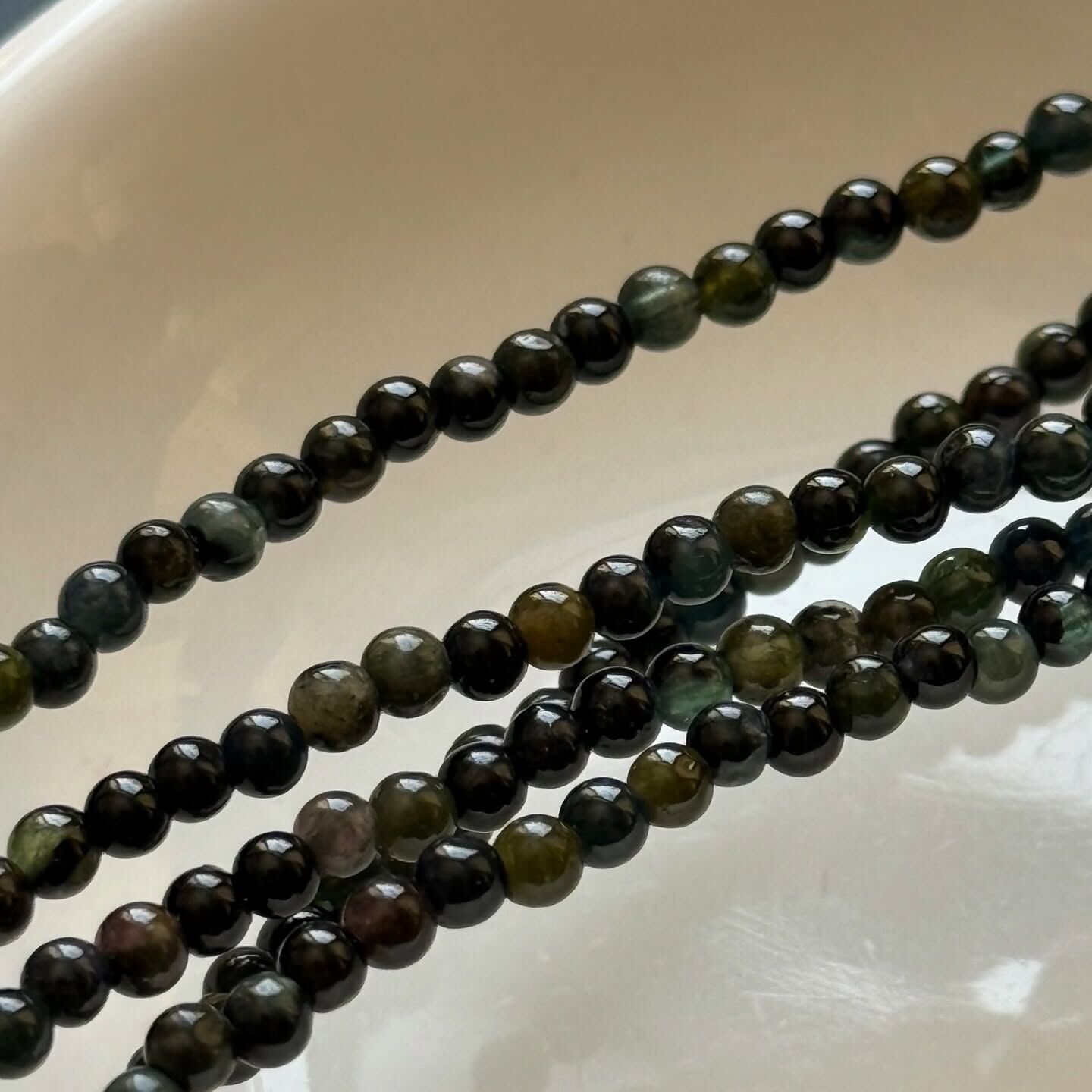 [原石] 西瓜碧璽 / 綠碧璽 鎖骨鍊 水晶項鏈