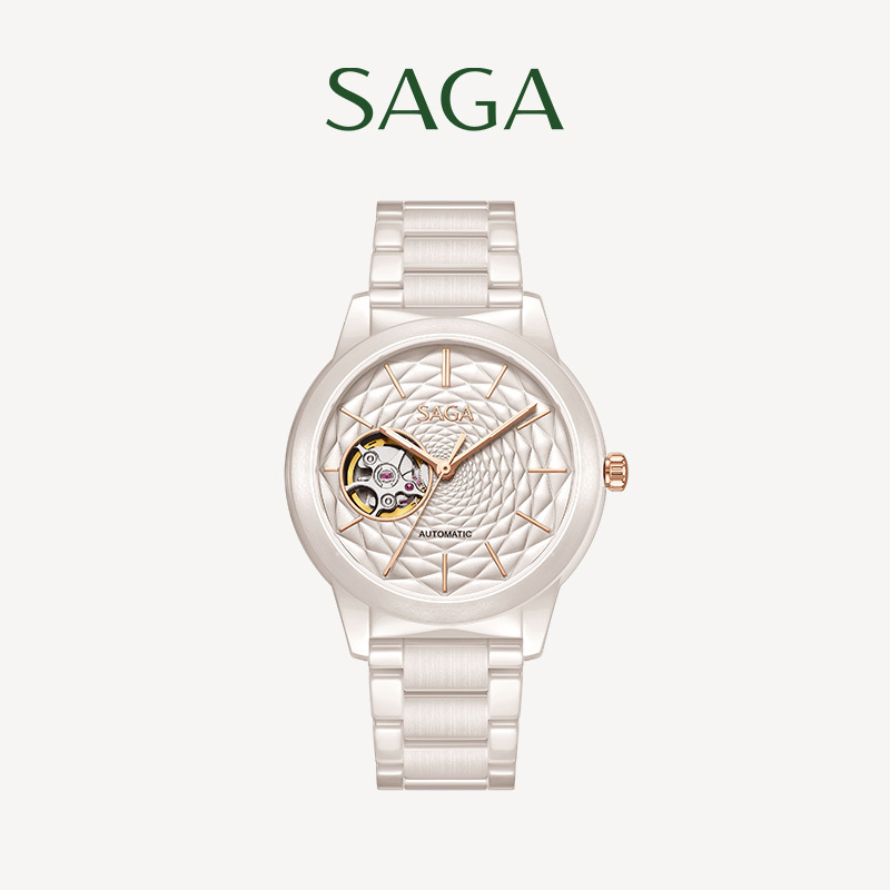 超薄陶瓷大師UT01F全自動機械表 琉璃黃-M A27