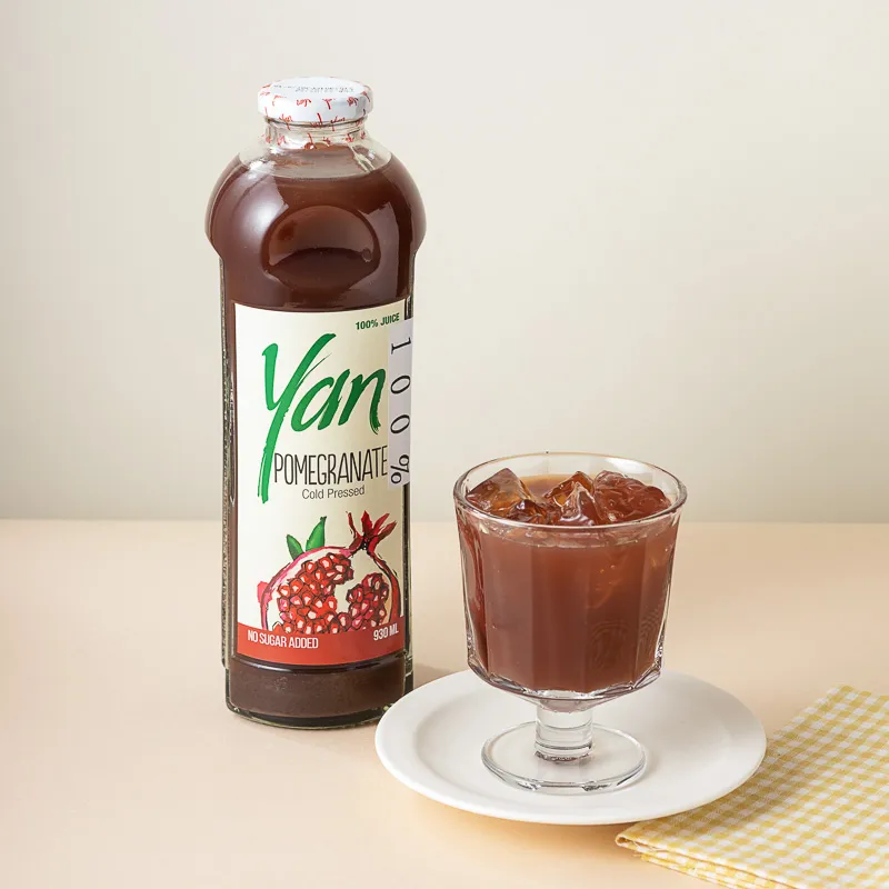 台灣 Yan 冷壓紅石榴原汁